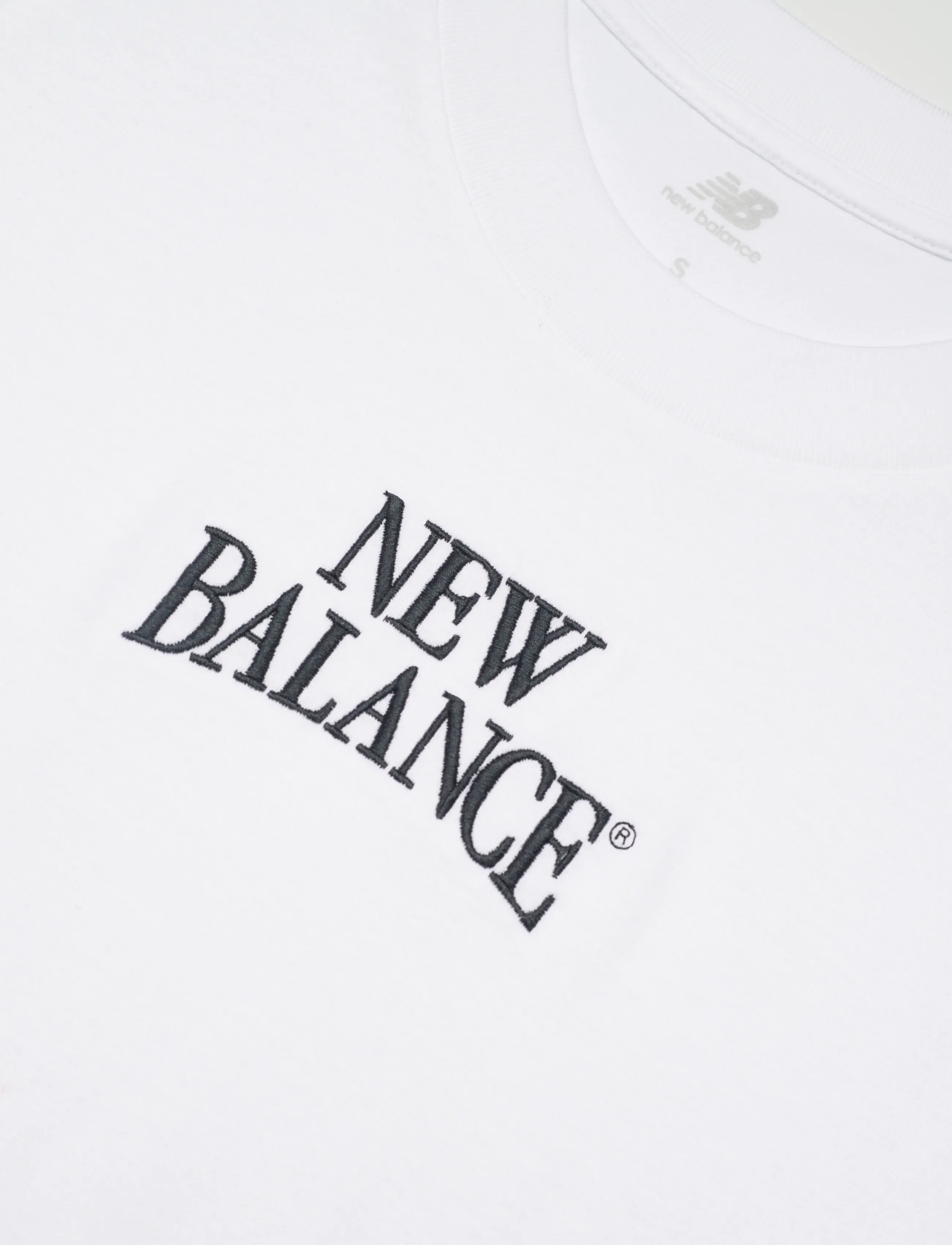 New Balance - Linear Heritage Oversized T-Shirt - t-shirts - white - 2