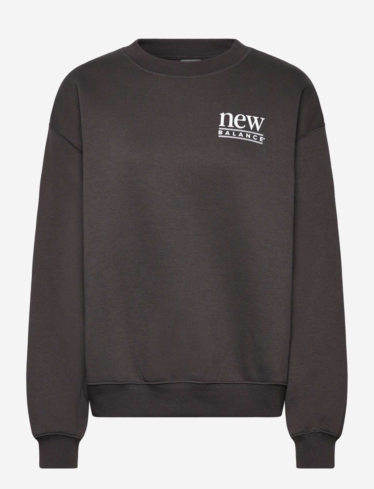 New Balance - Reimagined Fleece Crew - overdele - faded black - 0