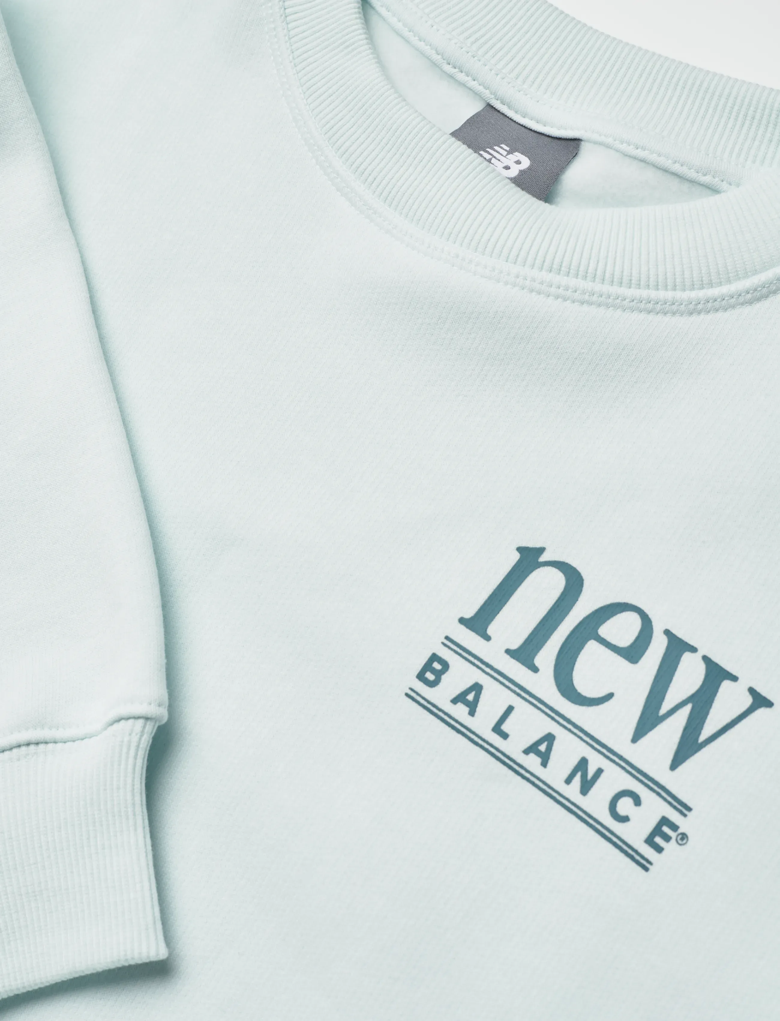 New Balance - Reimagined Fleece Crew - overdele - glint blue - 2