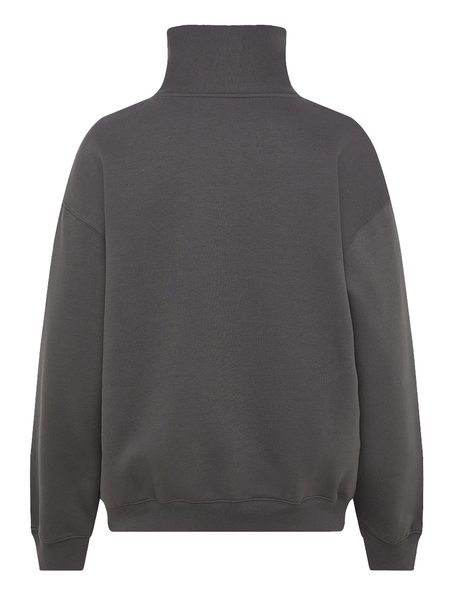 New Balance - Linear Heritage Fleece Half Zip - dressipluusid - faded black - 1