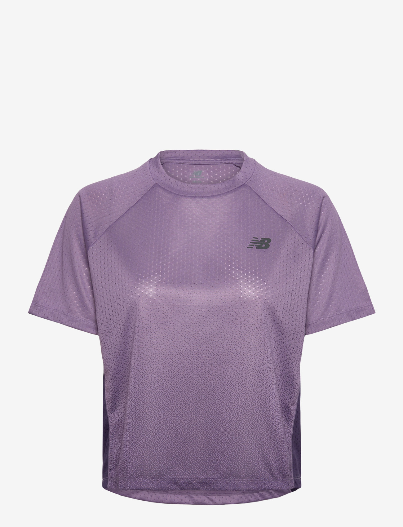 New Balance - Viz-Tech Run T-Shirt - t-shirts - candied violet - 0