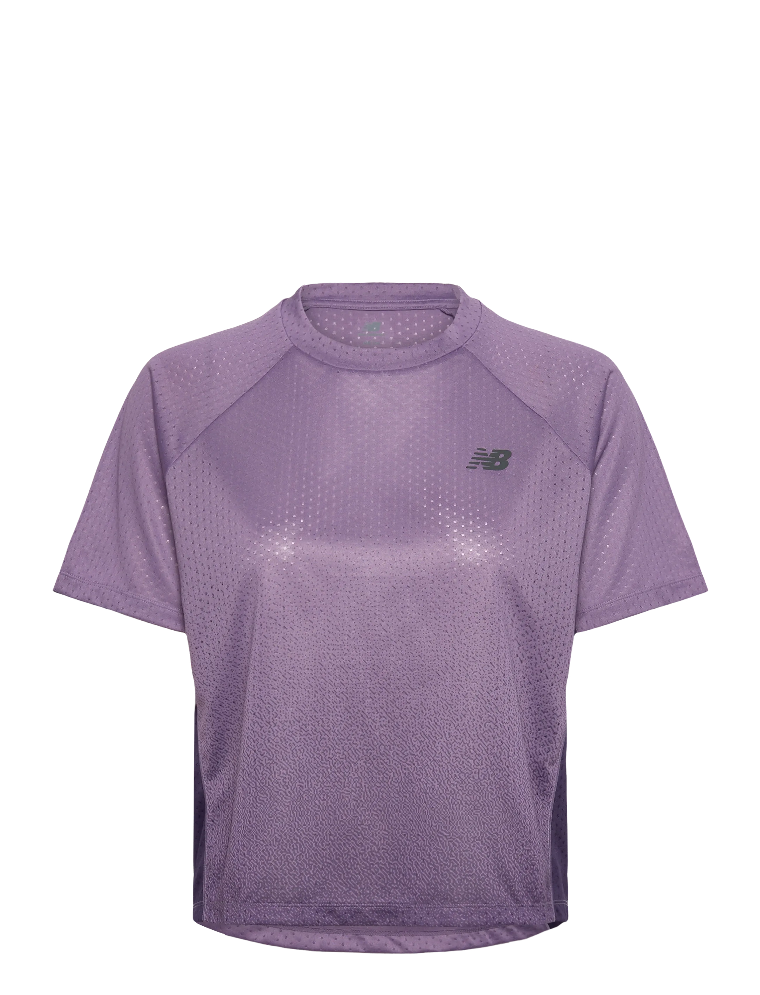 New Balance Viz-Tech Run T-Shirt - New Balance - CANDIED VIOLET / purple