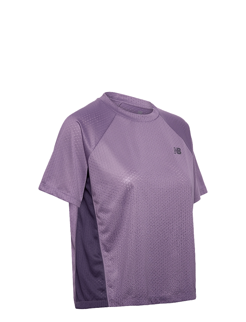 New Balance - Viz-Tech Run T-Shirt - t-shirts - candied violet - 2
