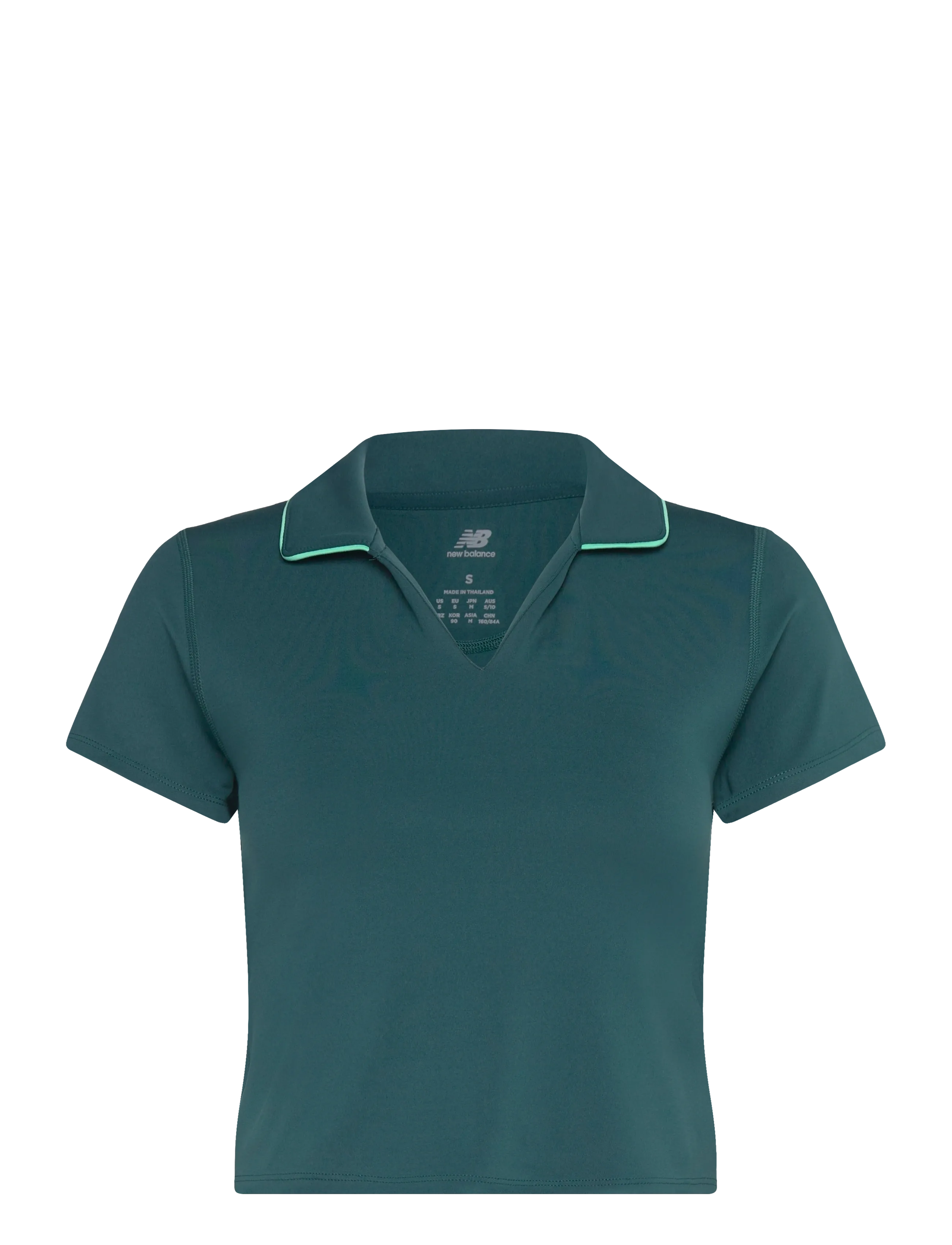 New Balance Tournament Polo, L, Green, Sports Overdele & T-shirts > Sport Polos, Dame