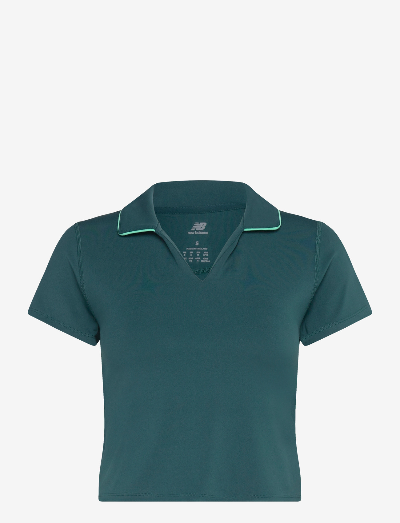 New Balance - Tournament Polo - polos - medusa green - 0