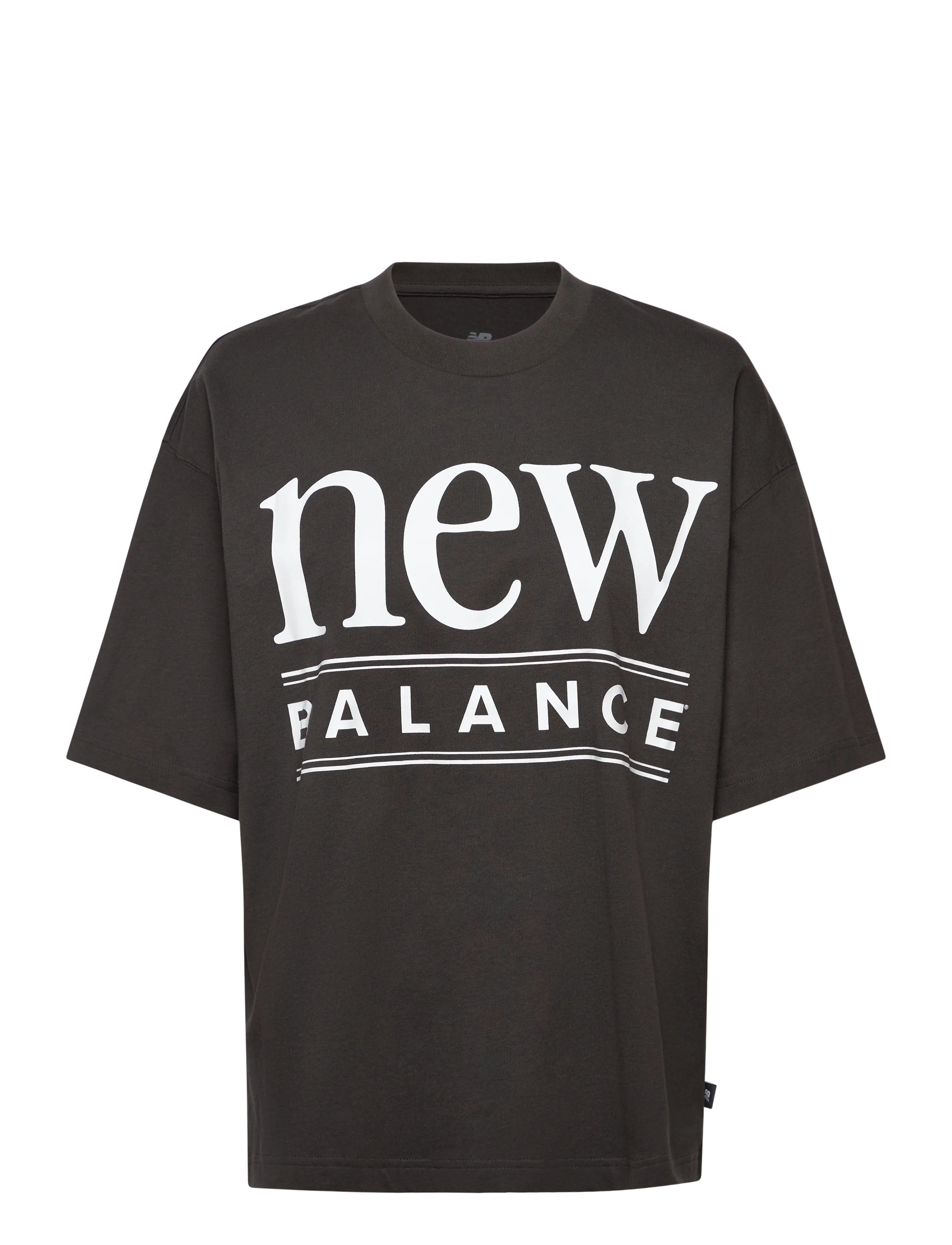 New Balance Reimagined Oversized T-Shirt, L, Sports Oberteile & T-shirts, Grau - Sport Frauen
