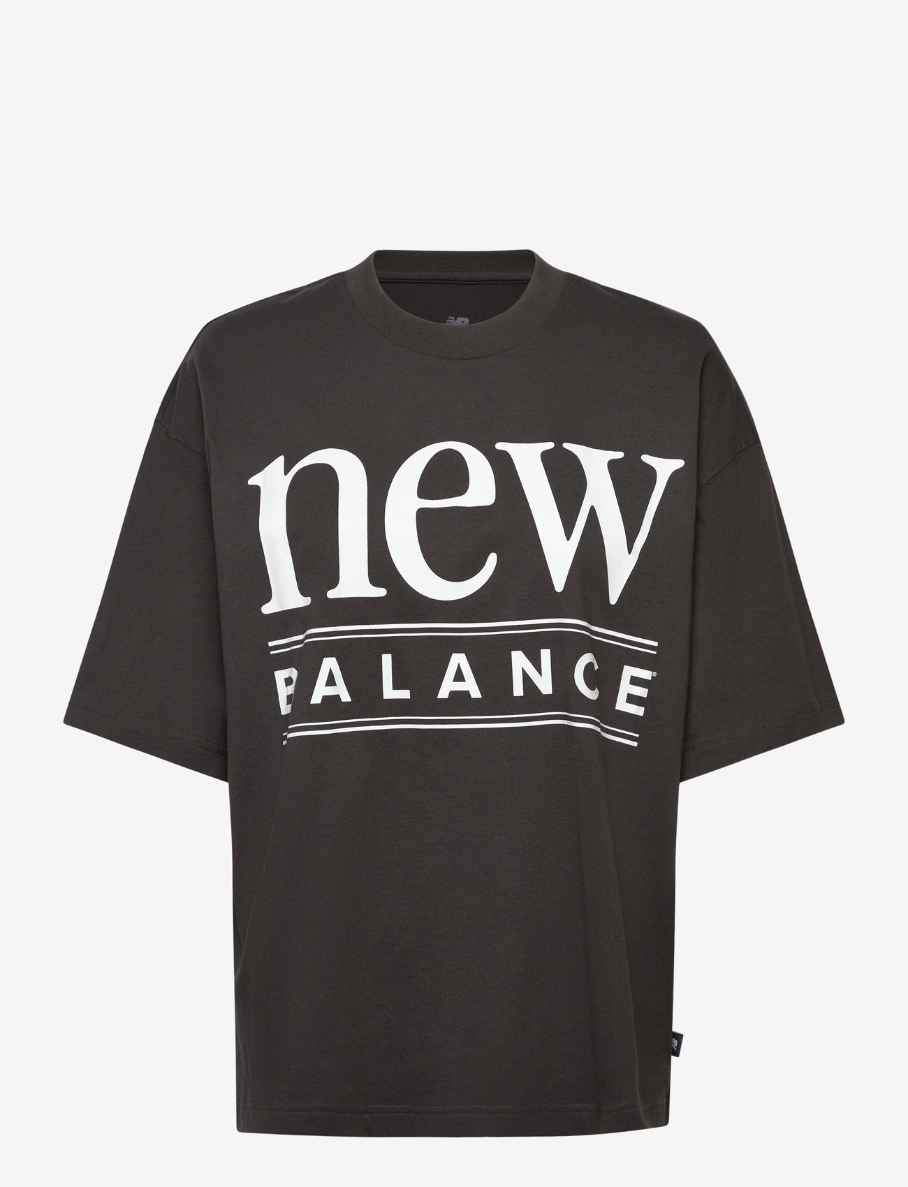 New Balance - Reimagined Oversized T-Shirt - t-shirts - faded black - 0