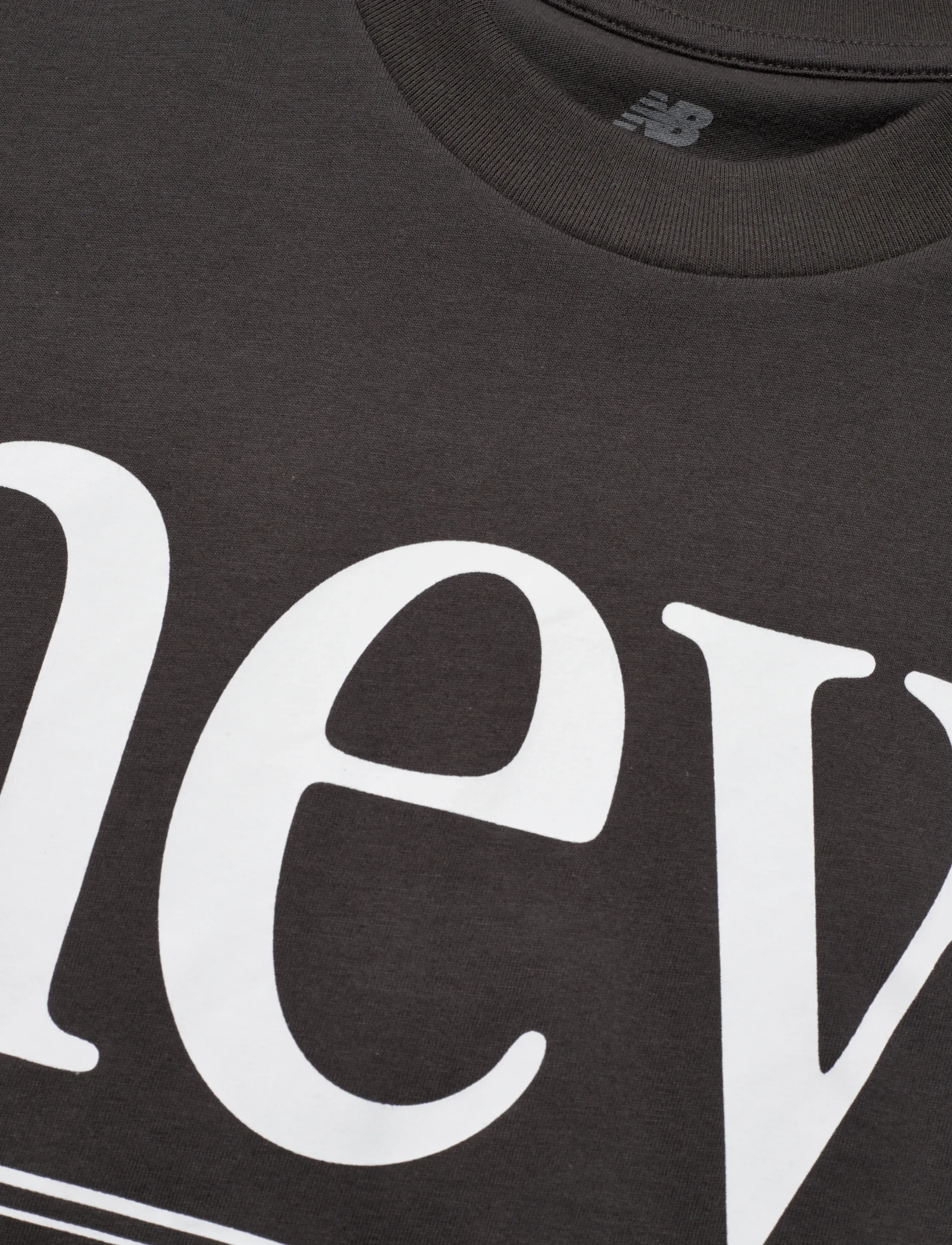 New Balance - Reimagined Oversized T-Shirt - alussärgid ja t-särgid - faded black - 2