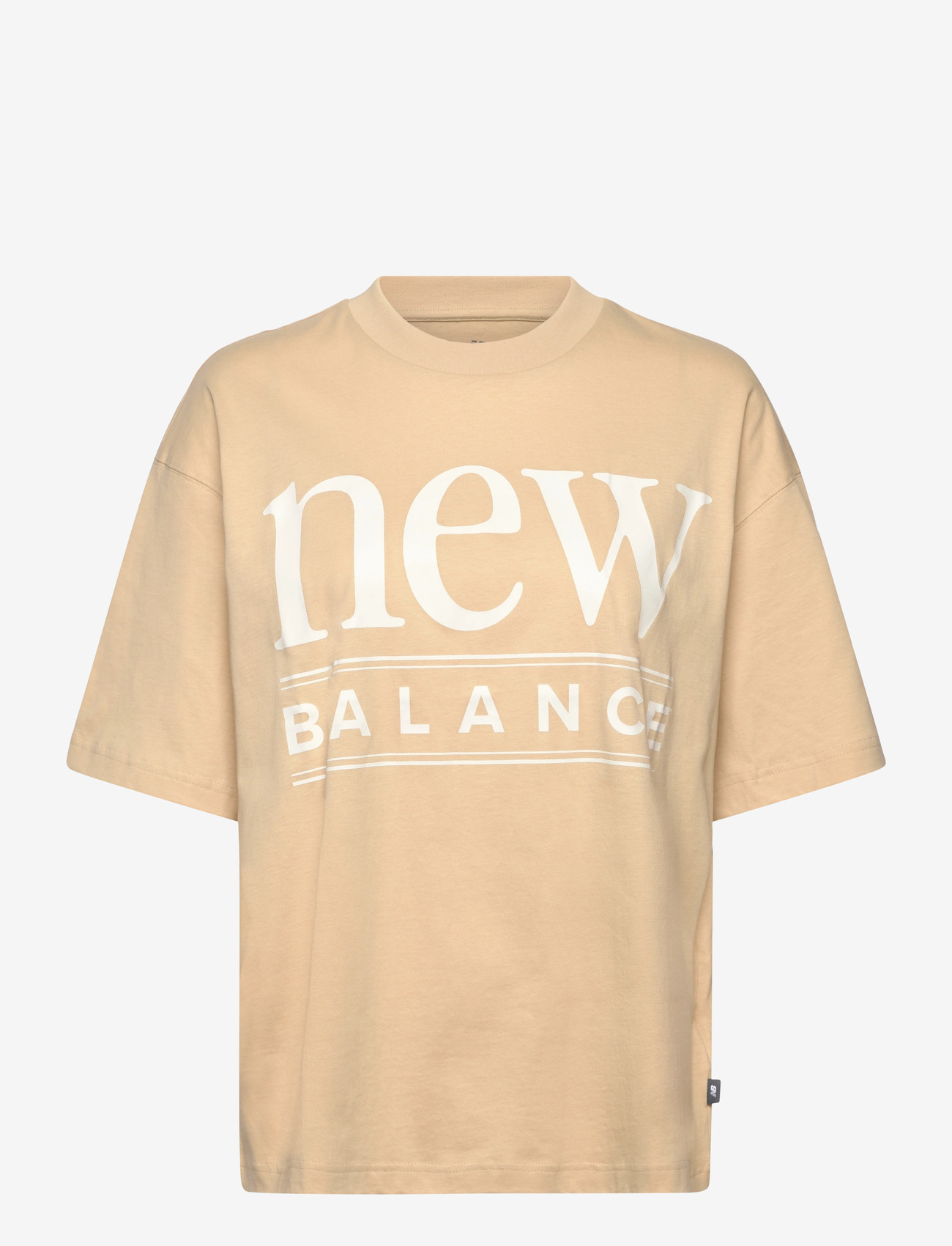 New Balance - Reimagined Oversized T-Shirt - t-shirts - toasted sesame - 0