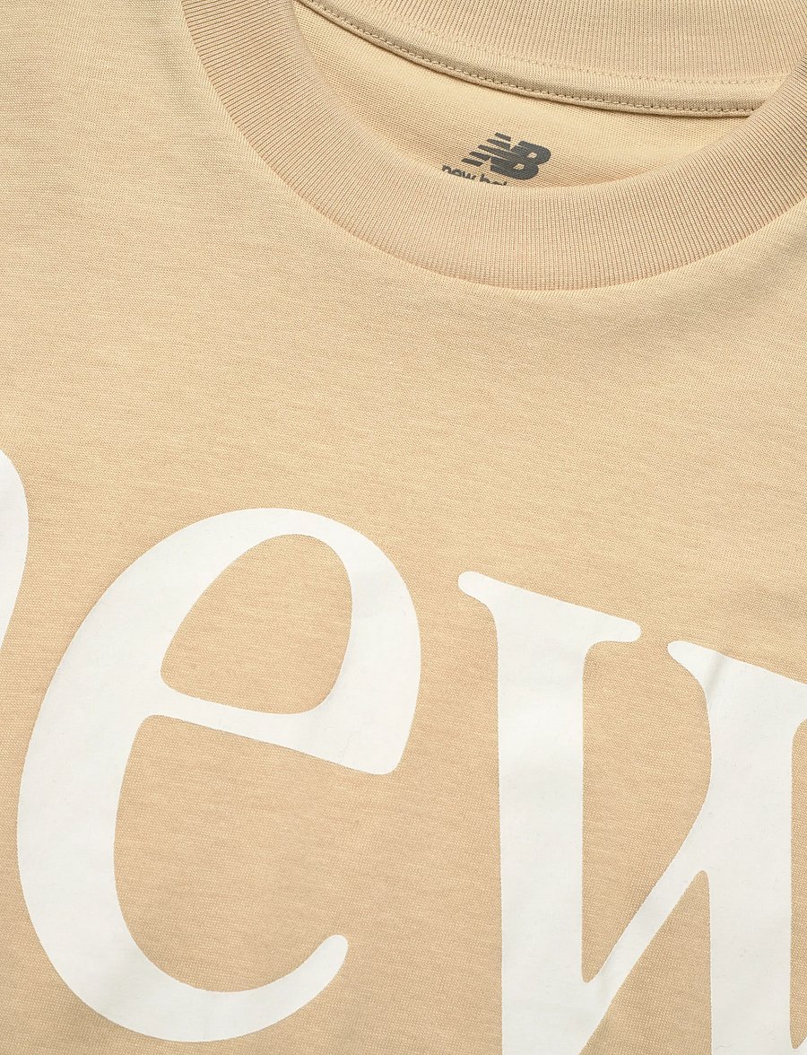 New Balance - Reimagined Oversized T-Shirt - t-shirts - toasted sesame - 2
