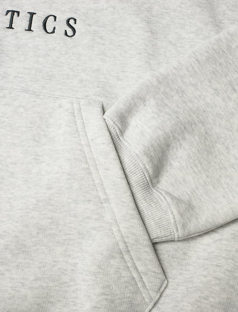 New Balance - Linear Heritage Fleece Hoodie - oberteile - ash heather - 3