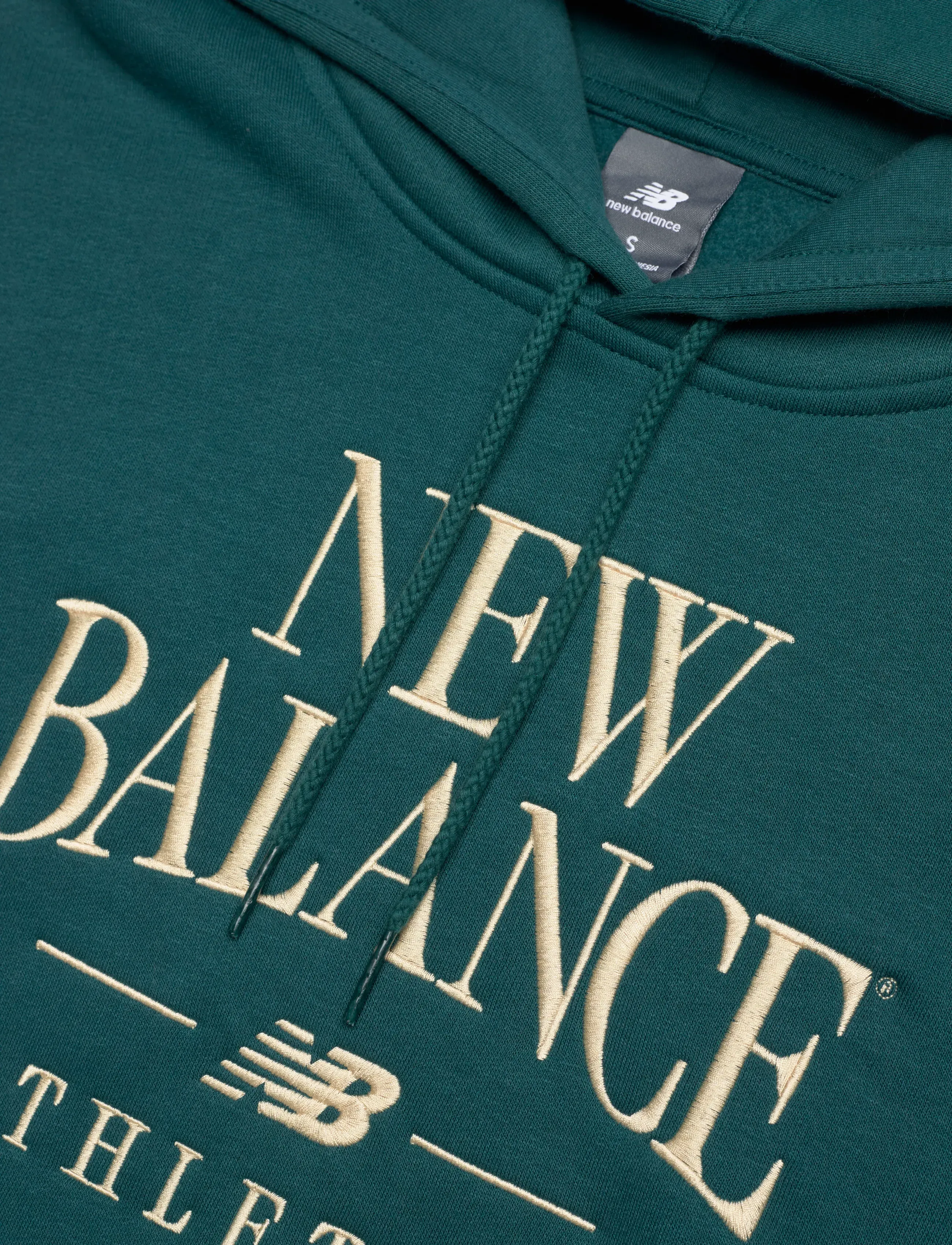 New Balance - Linear Heritage Fleece Hoodie - overdele - medusa green - 2