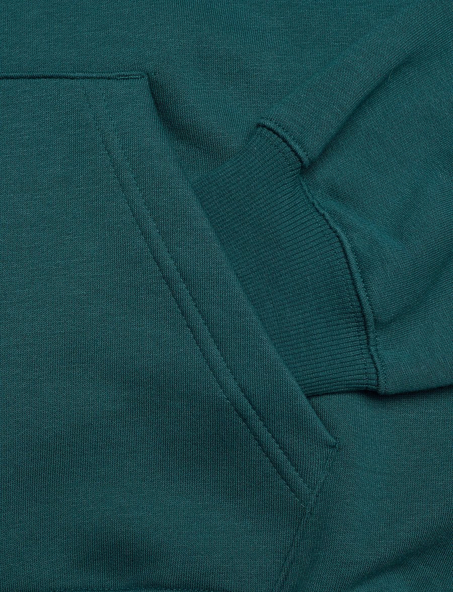 New Balance - Linear Heritage Fleece Hoodie - overdele - medusa green - 3