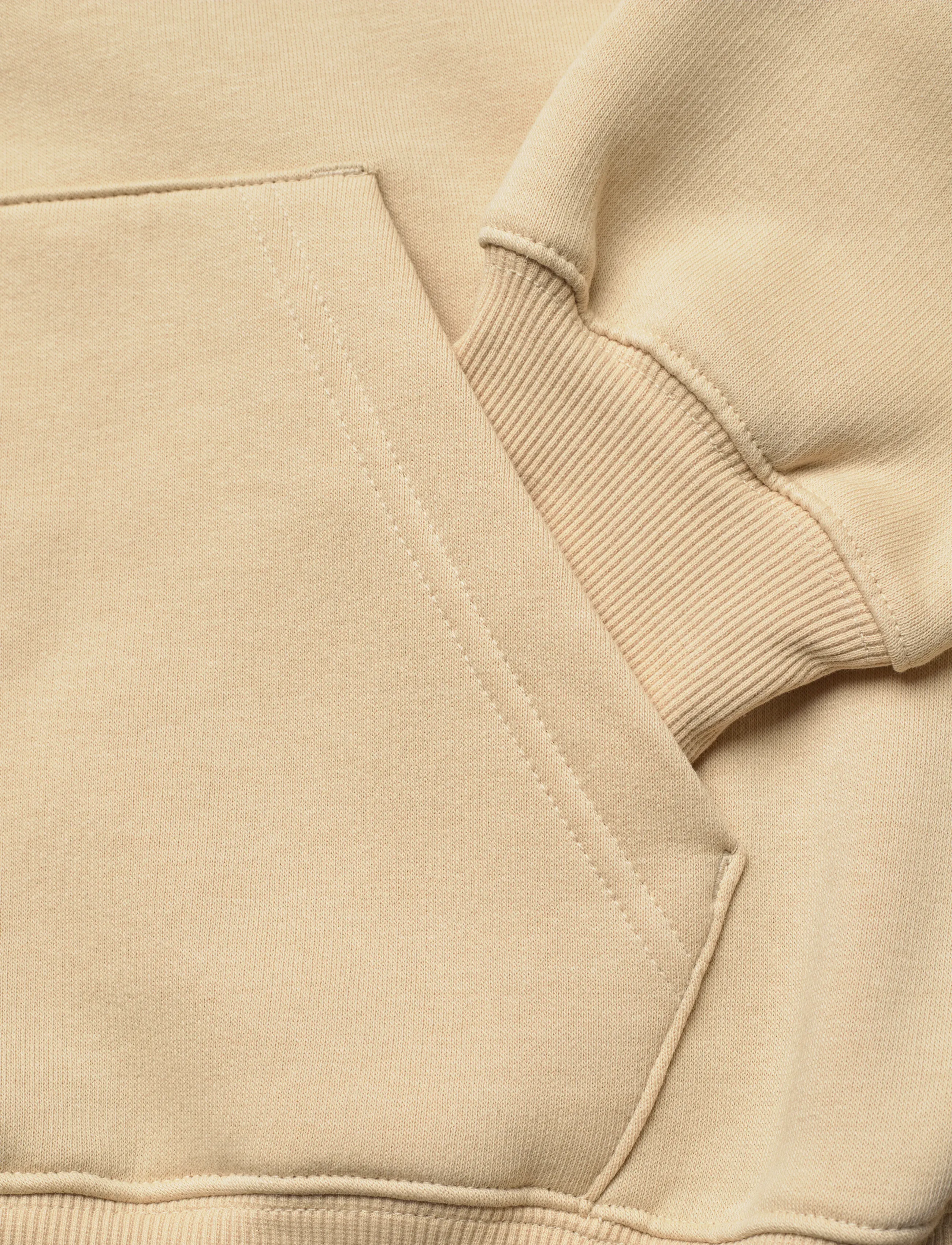 New Balance - Linear Heritage Fleece Hoodie - sweatshirts - toasted sesame - 3