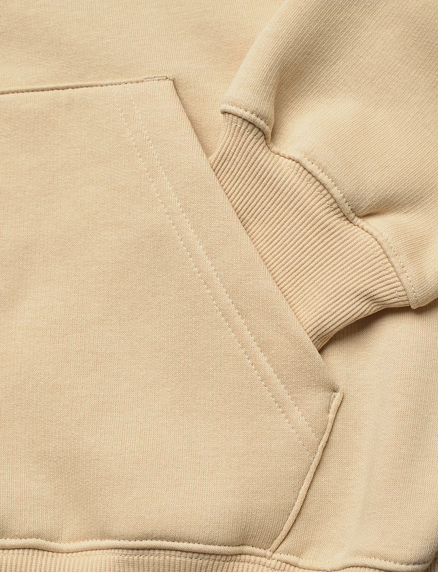 New Balance - Linear Heritage Fleece Hoodie - sweatshirts - toasted sesame - 3