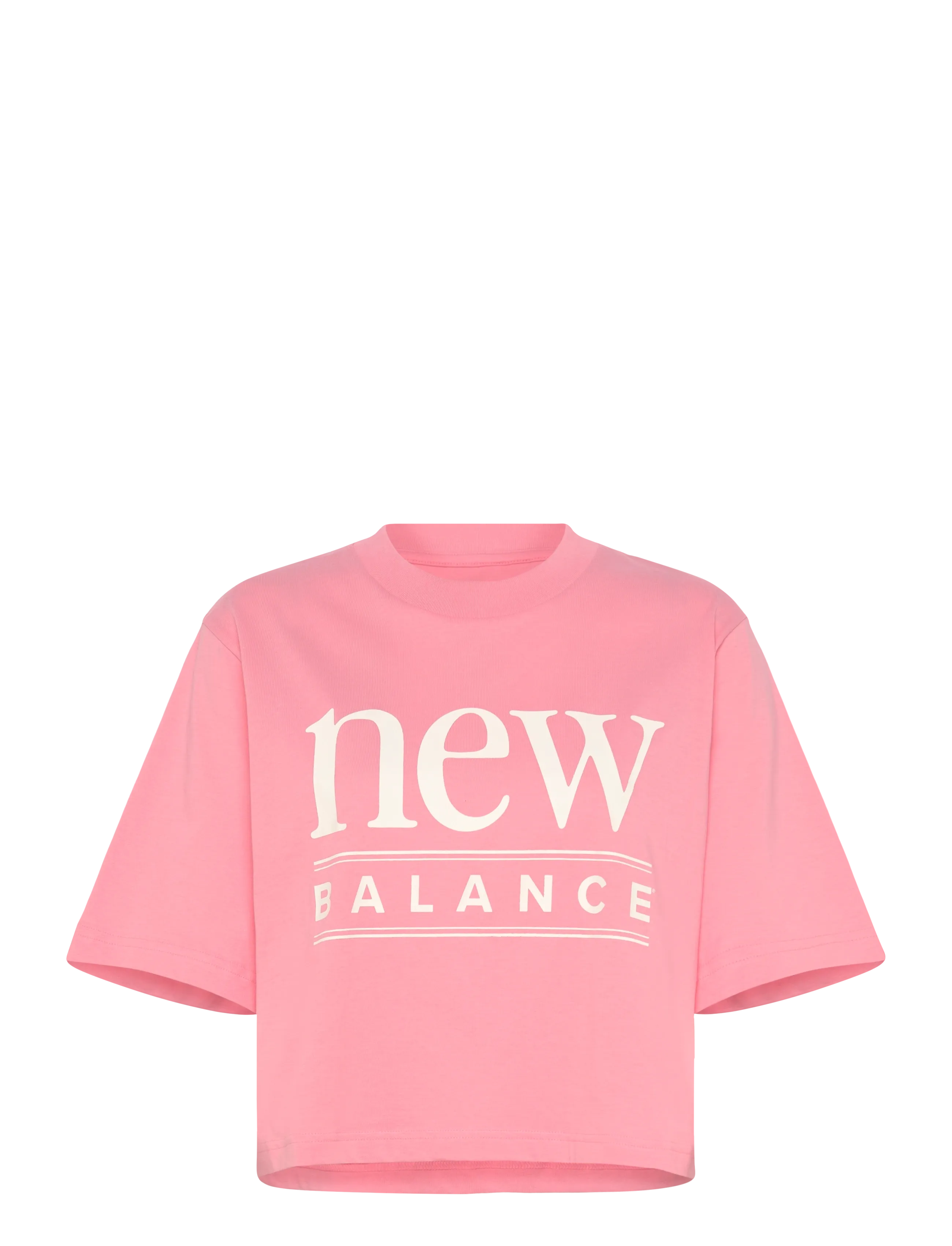 New Balance Reimagined Relaxed T-Shirt - New Balance - DOUBLE BUBBLE / pink/rose