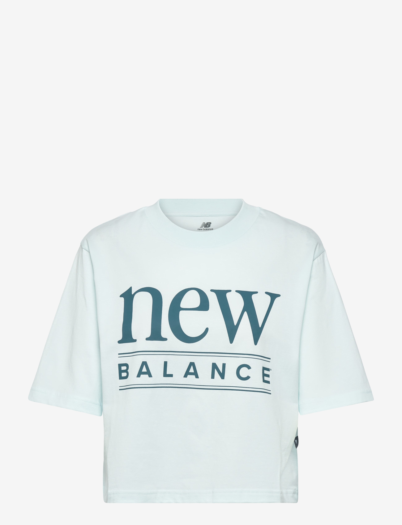 New Balance Reimagined Relaxed T-Shirt - T-Shirts - GLINT BLUE / blue
