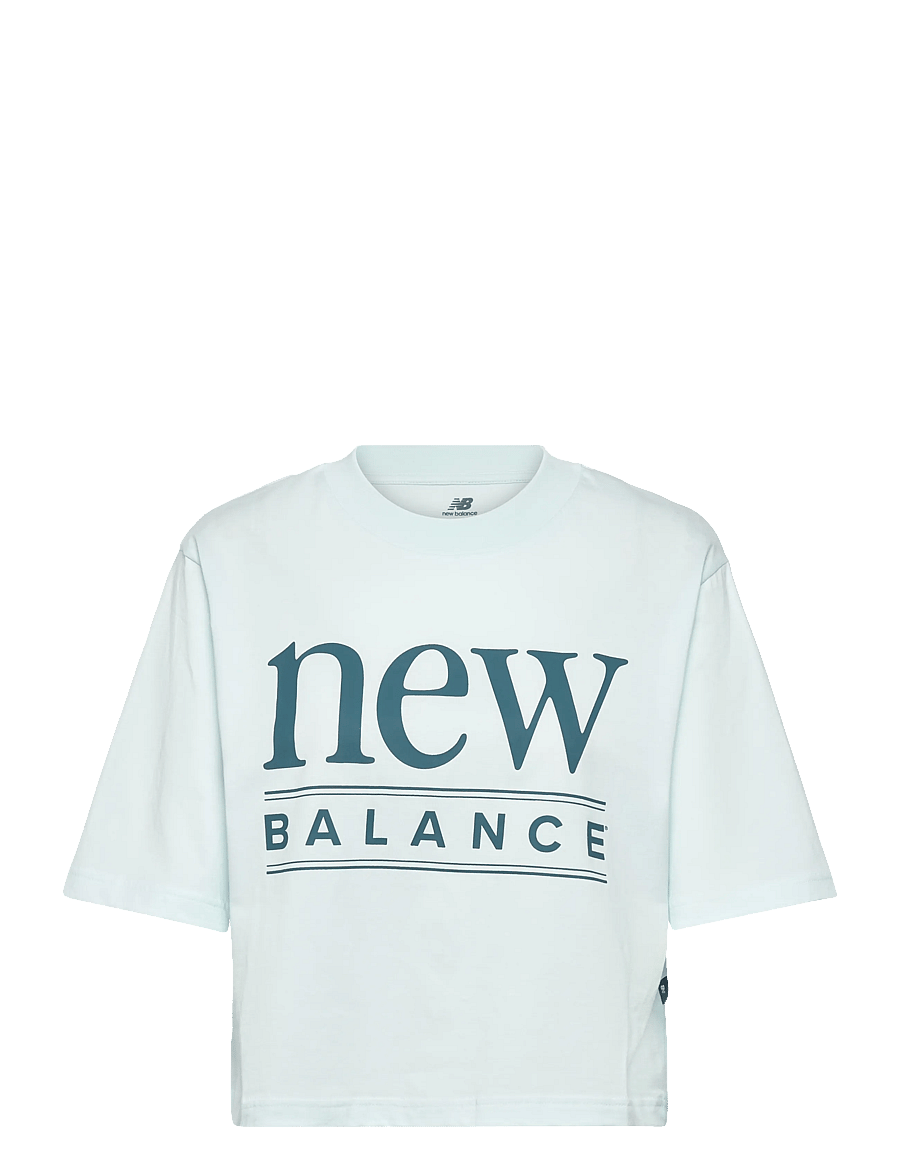 New Balance - Reimagined Relaxed T-Shirt - t-shirts - glint blue - 0
