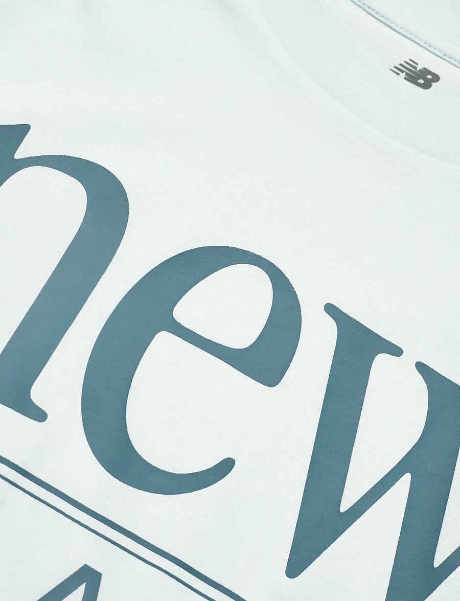 New Balance - Reimagined Relaxed T-Shirt - t-shirts - glint blue - 2
