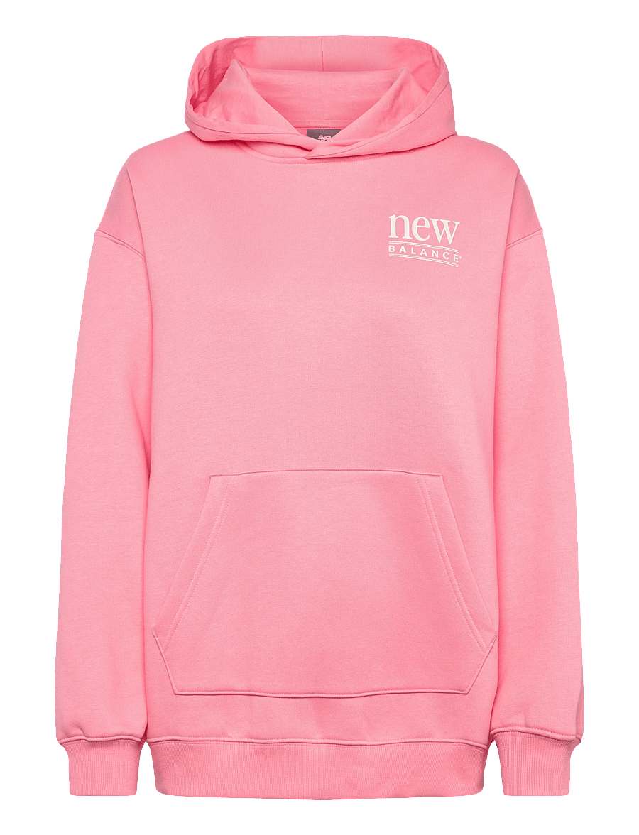 New Balance - Reimagined Fleece Long Length Hoodie - kapuutsiga dressipluusid - double bubble - 1