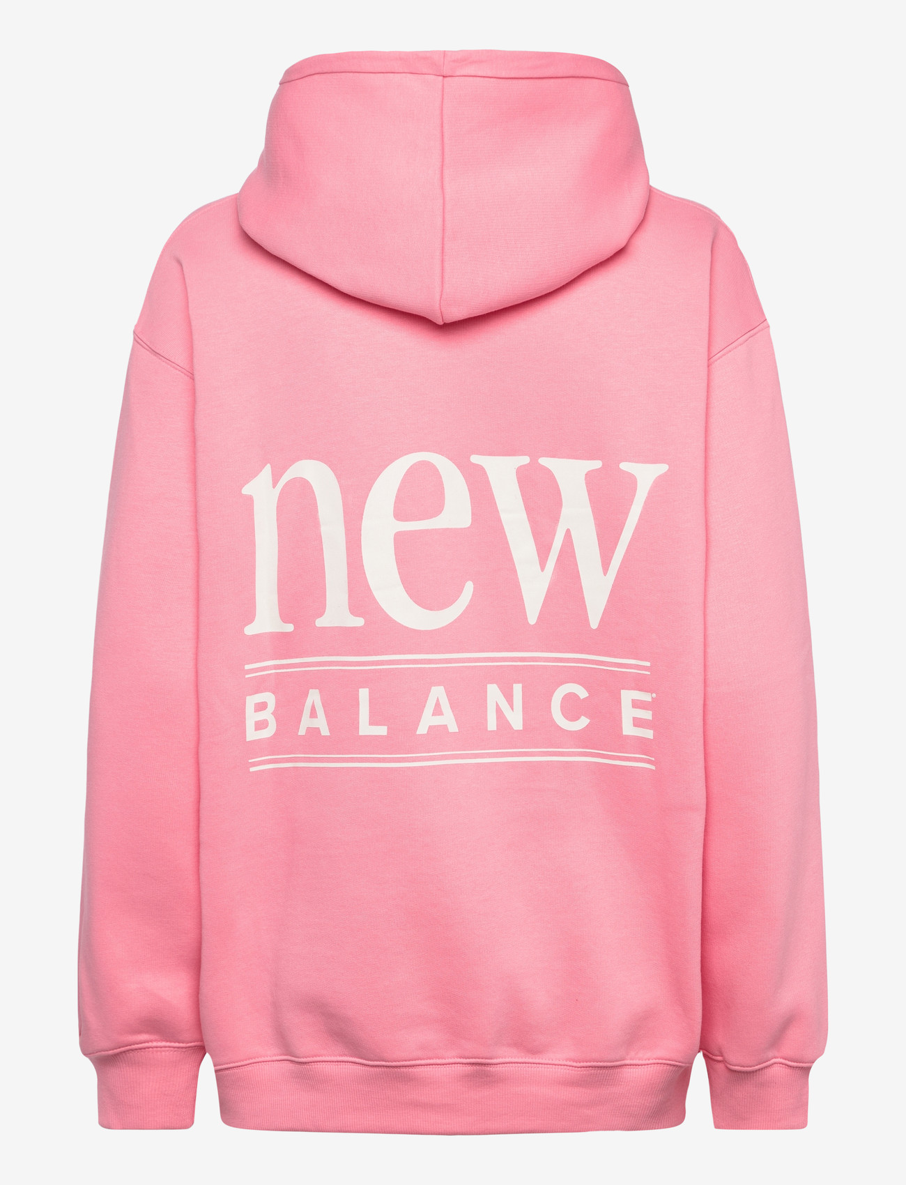 New Balance - Reimagined Fleece Long Length Hoodie - dressipluusid ja pusad - double bubble - 1