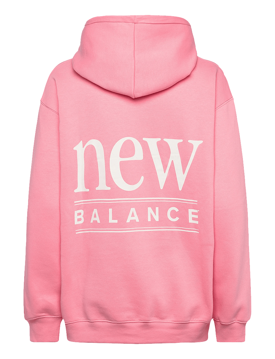 New Balance - Reimagined Fleece Long Length Hoodie - kapuutsiga dressipluusid - double bubble - 2