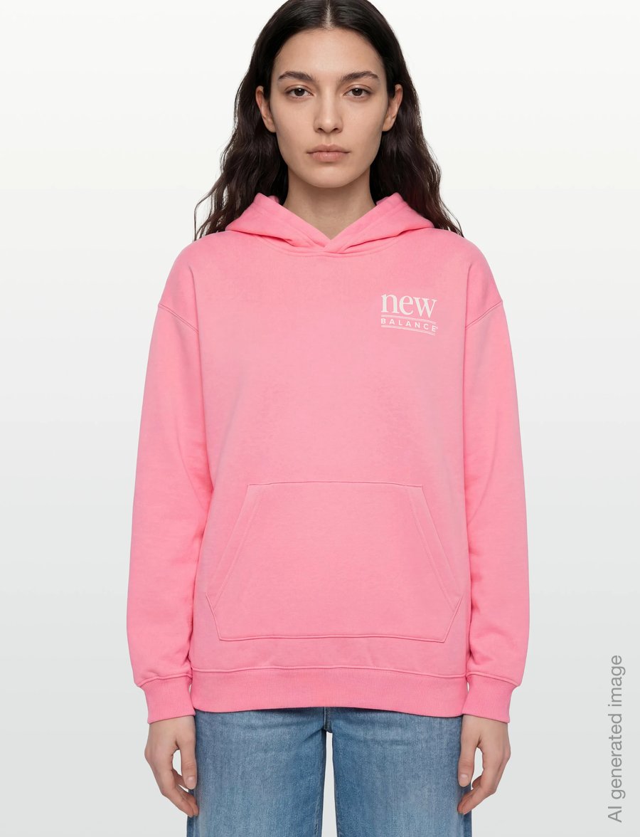 New Balance - Reimagined Fleece Long Length Hoodie - kapuutsiga dressipluusid - double bubble - 3