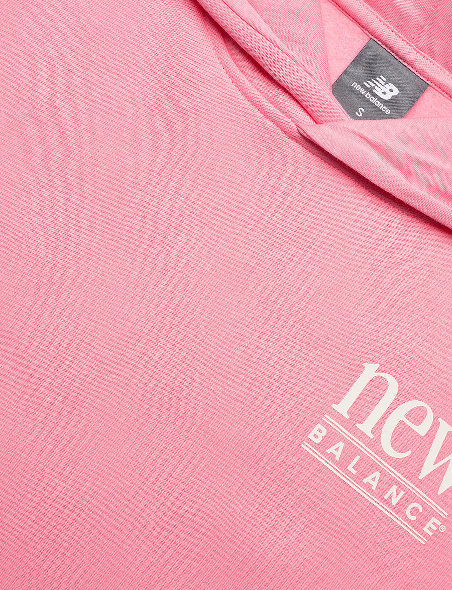 New Balance - Reimagined Fleece Long Length Hoodie - kapuutsiga dressipluusid - double bubble - 5