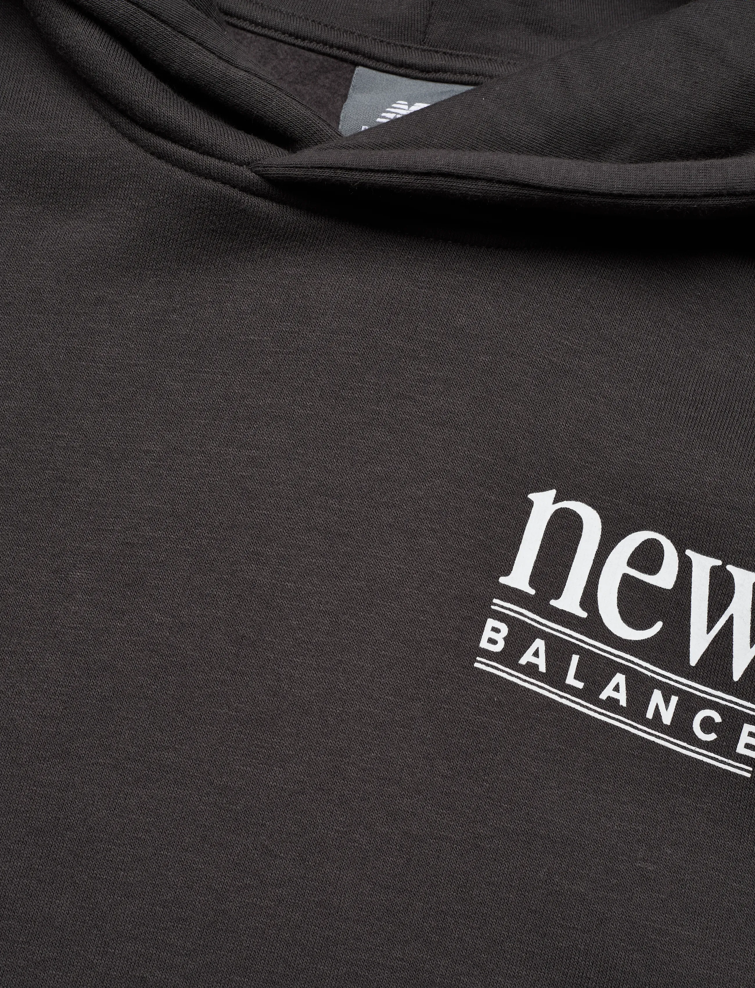 New Balance - Reimagined Fleece Long Length Hoodie - sweats et sweats à capuche - faded black - 5