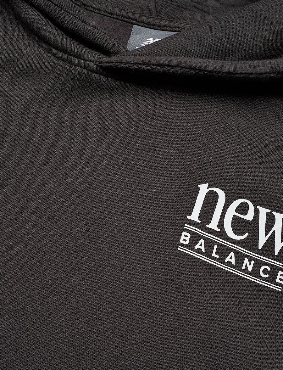 New Balance - Reimagined Fleece Long Length Hoodie - kapuutsiga dressipluusid - faded black - 5