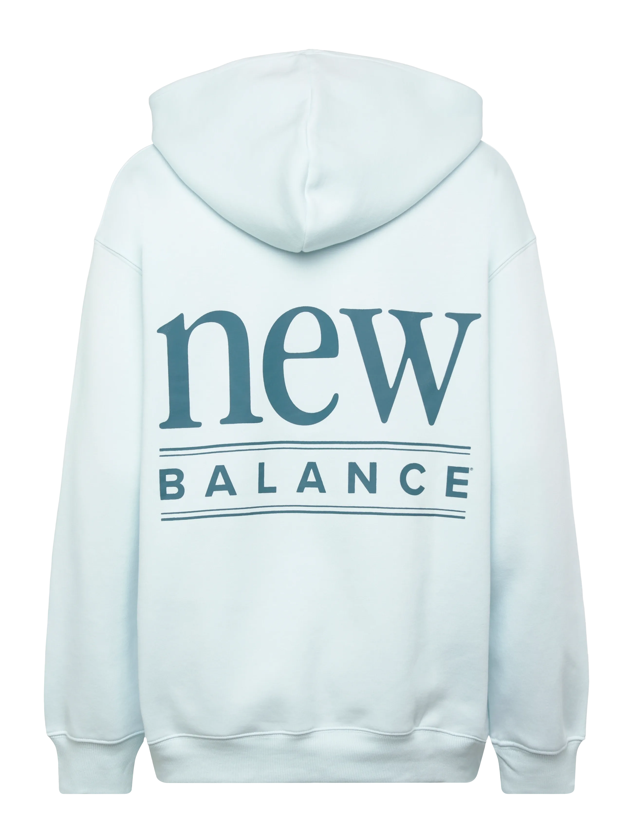 New Balance - Reimagined Fleece Long Length Hoodie - overdele - glint blue - 1