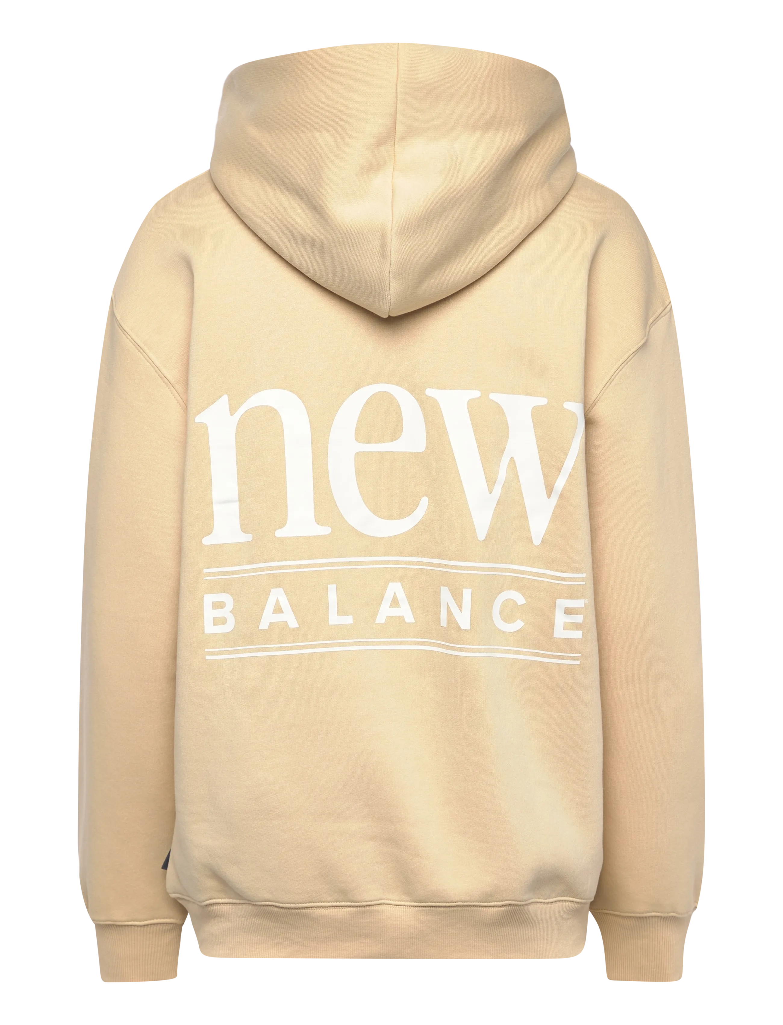 New Balance - Reimagined Fleece Long Length Hoodie - overdele - toasted sesame - 1