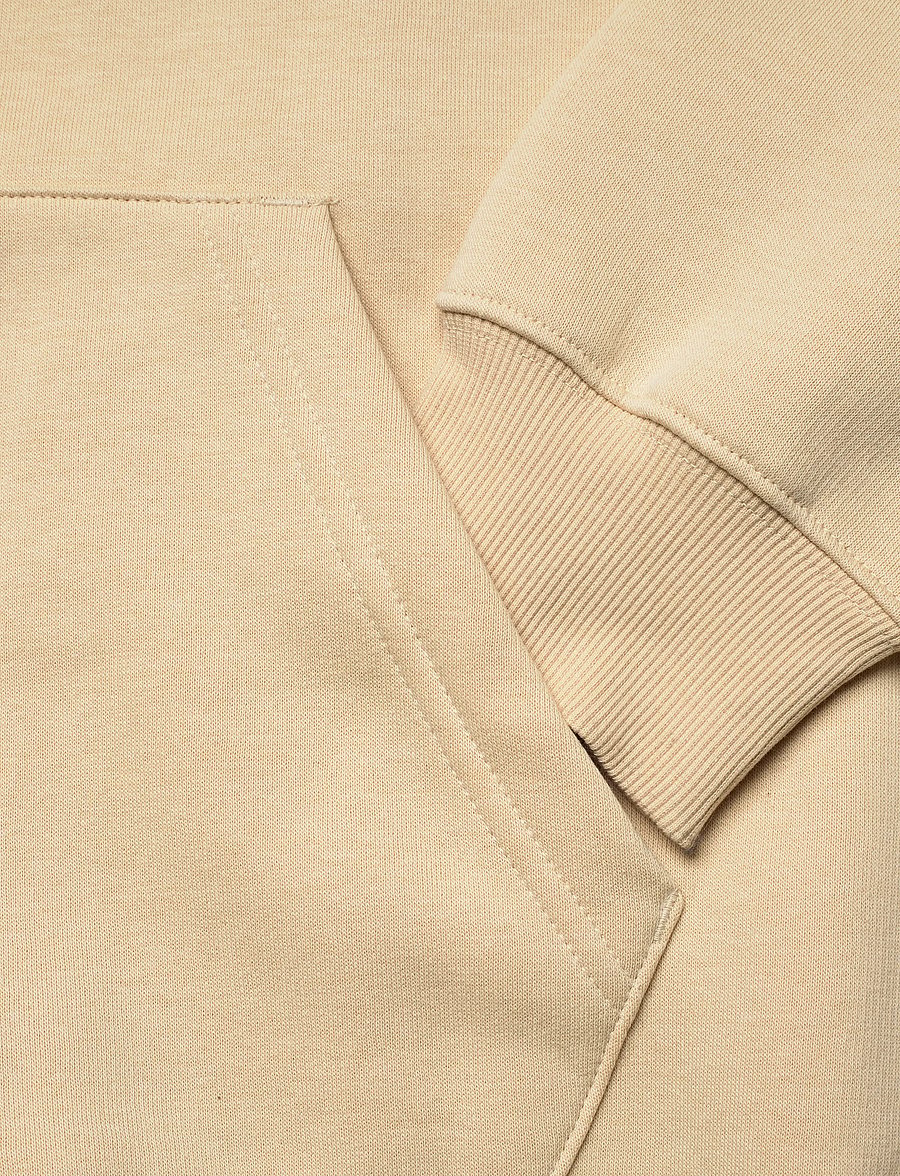 New Balance - Reimagined Fleece Long Length Hoodie - sweatshirts - toasted sesame - 3
