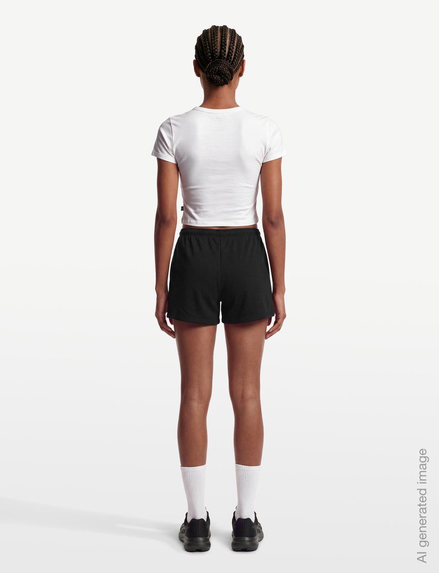New Balance - Trackside Ringer T-Shirt - crop-tops - white - 4