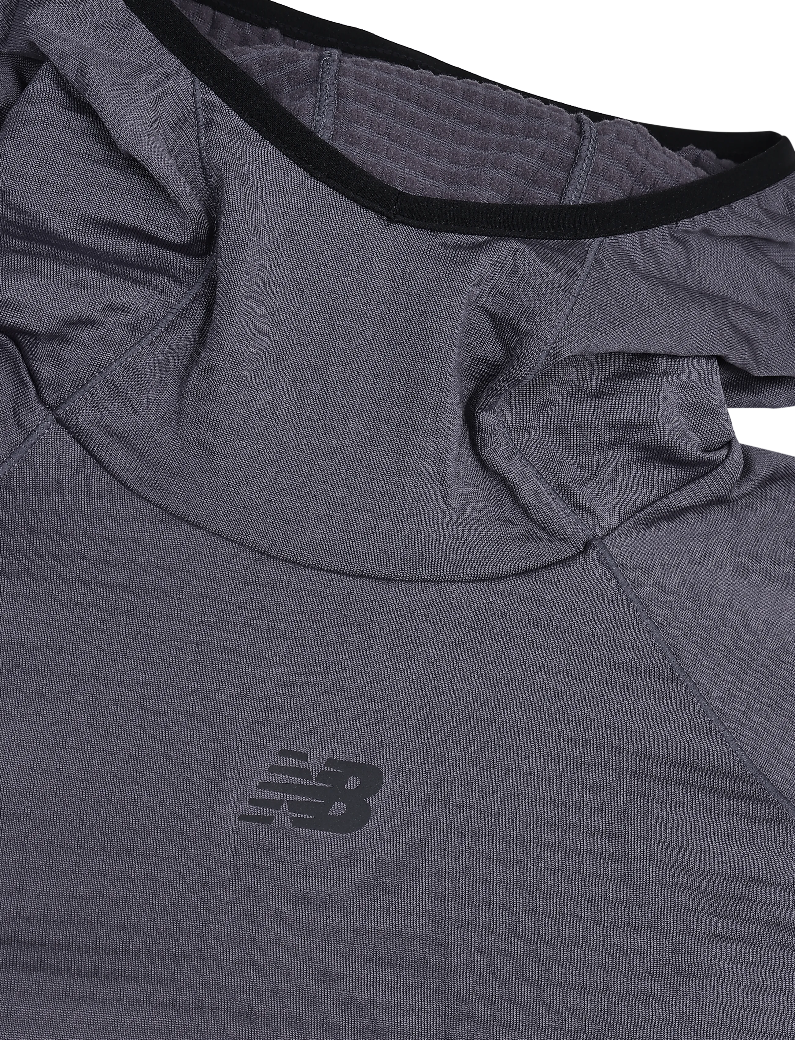 New Balance - RC Essential Heat Grid Hoodie - hoodies - neptune grey - 2