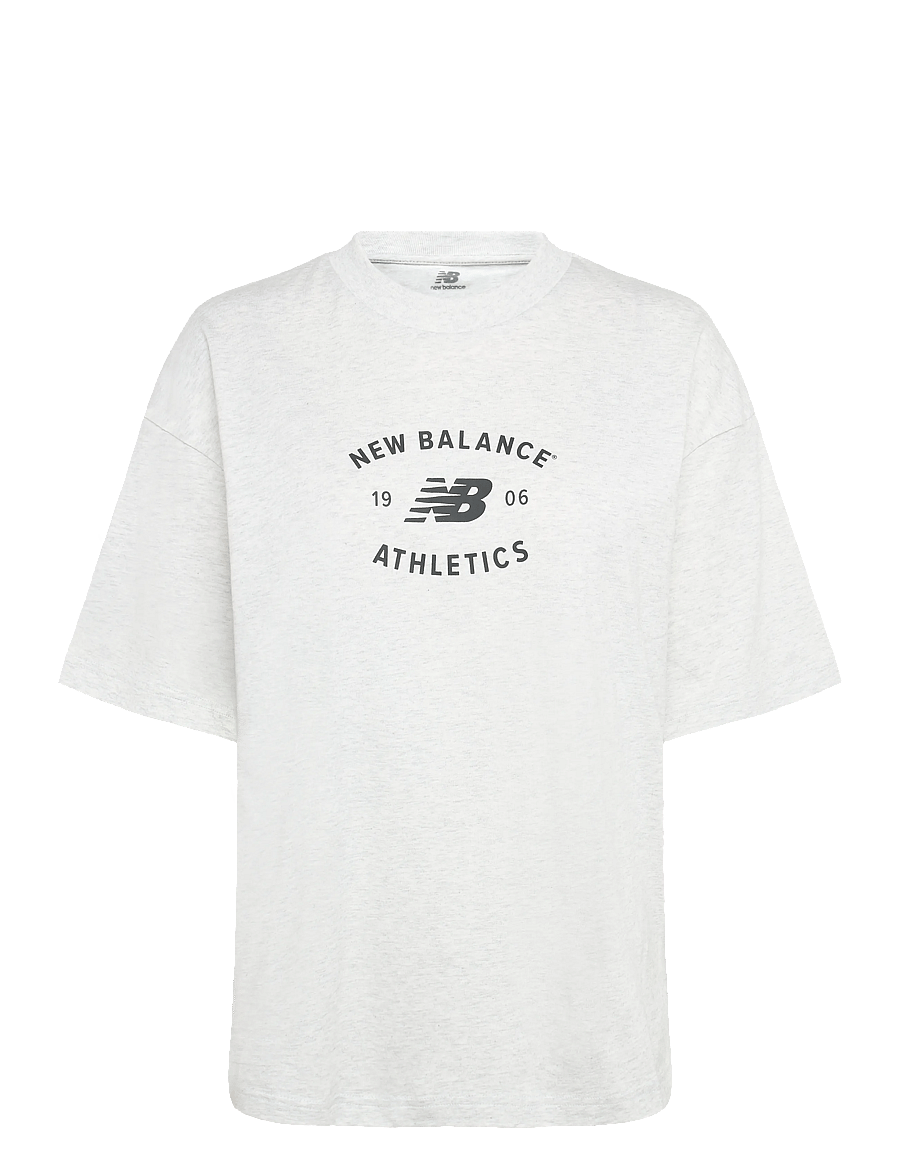 New Balance - Reimagined Oversized T-Shirt - ash heather - 0
