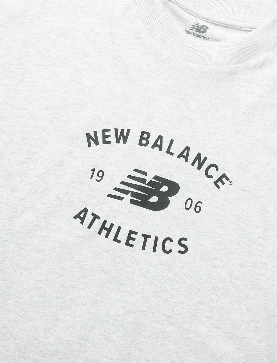 New Balance - Reimagined Oversized T-Shirt - ash heather - 2