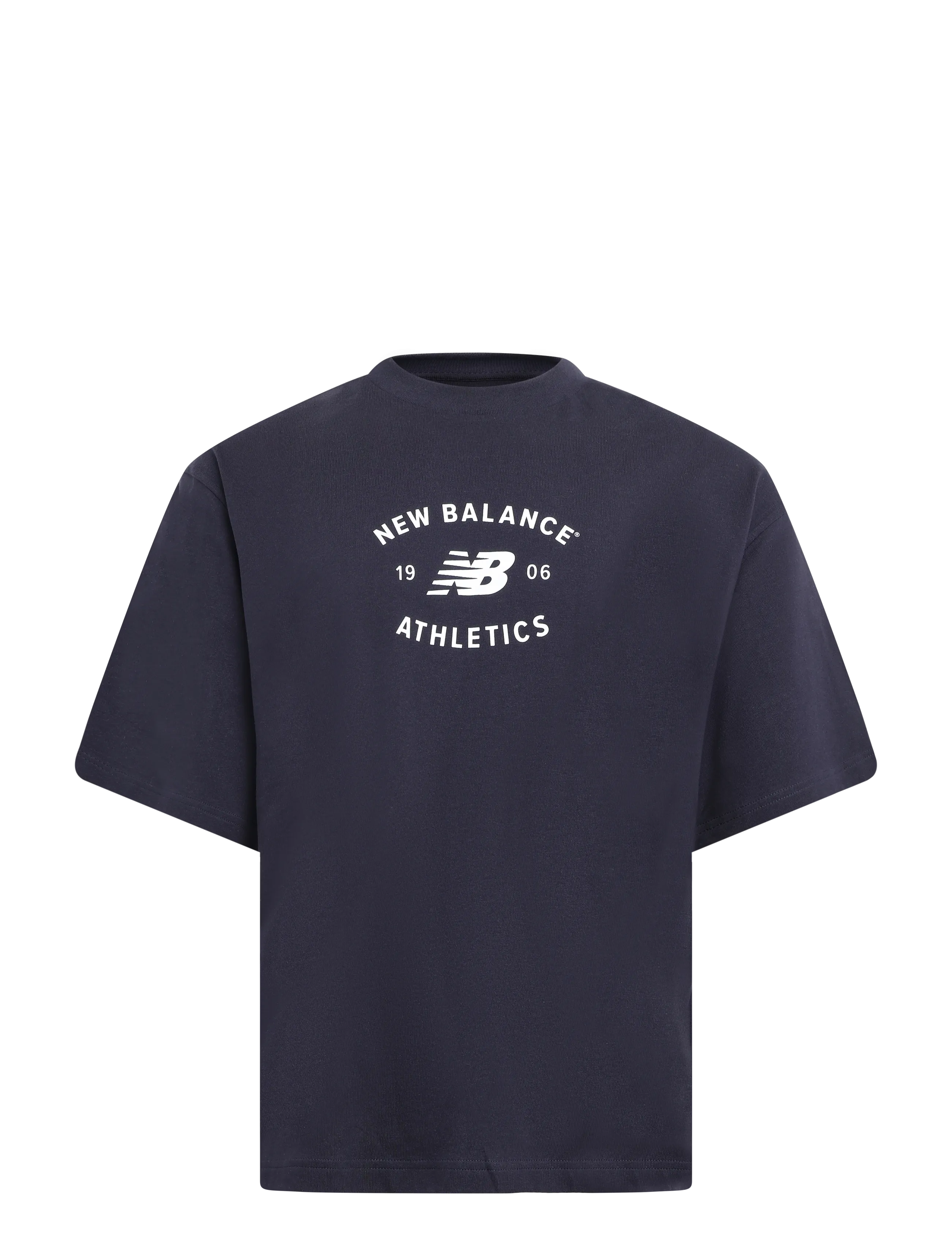 New Balance Reimagined Oversized T-Shirt - Kleidung - DARK NIGHT / navy