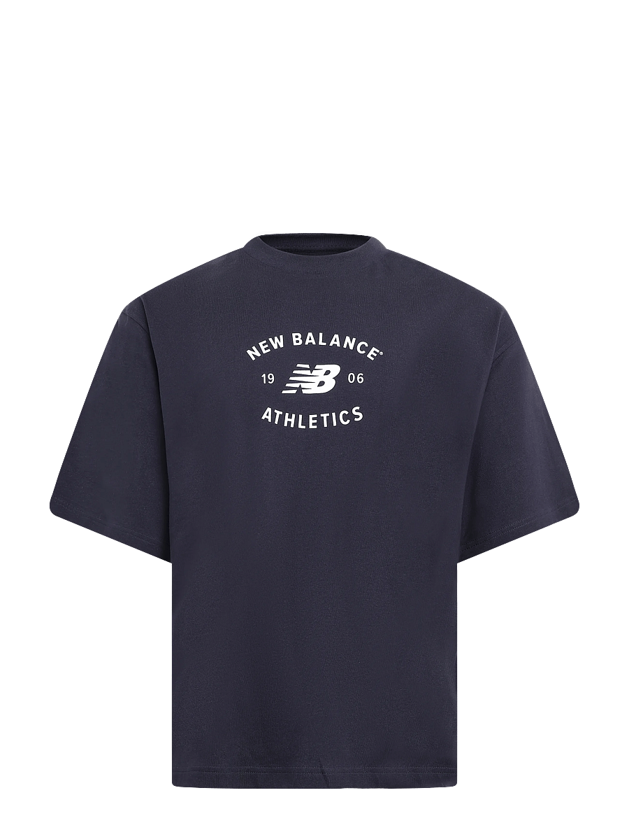 New Balance - Reimagined Oversized T-Shirt - t-shirts - dark night - 0