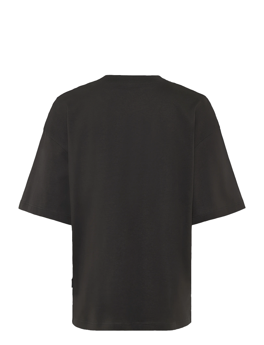 New Balance - Trackside Oversized T-Shirt - t-shirts - black cement - 1
