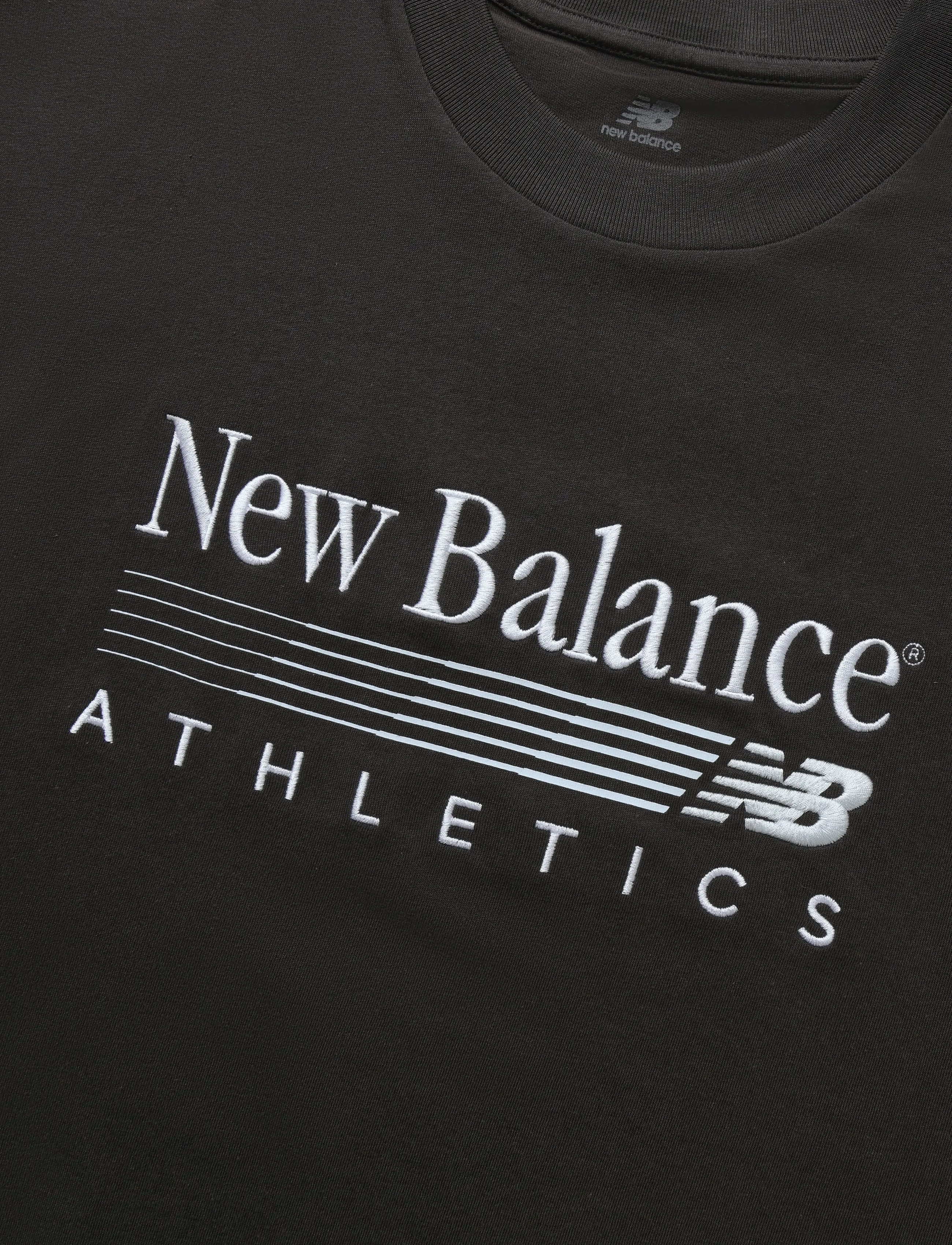New Balance - Trackside Oversized T-Shirt - black cement - 2