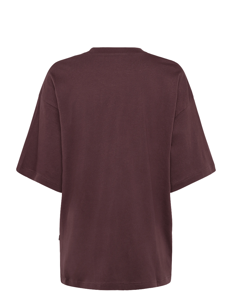 New Balance - Trackside Oversized T-Shirt - t-shirts - cherry leather - 1