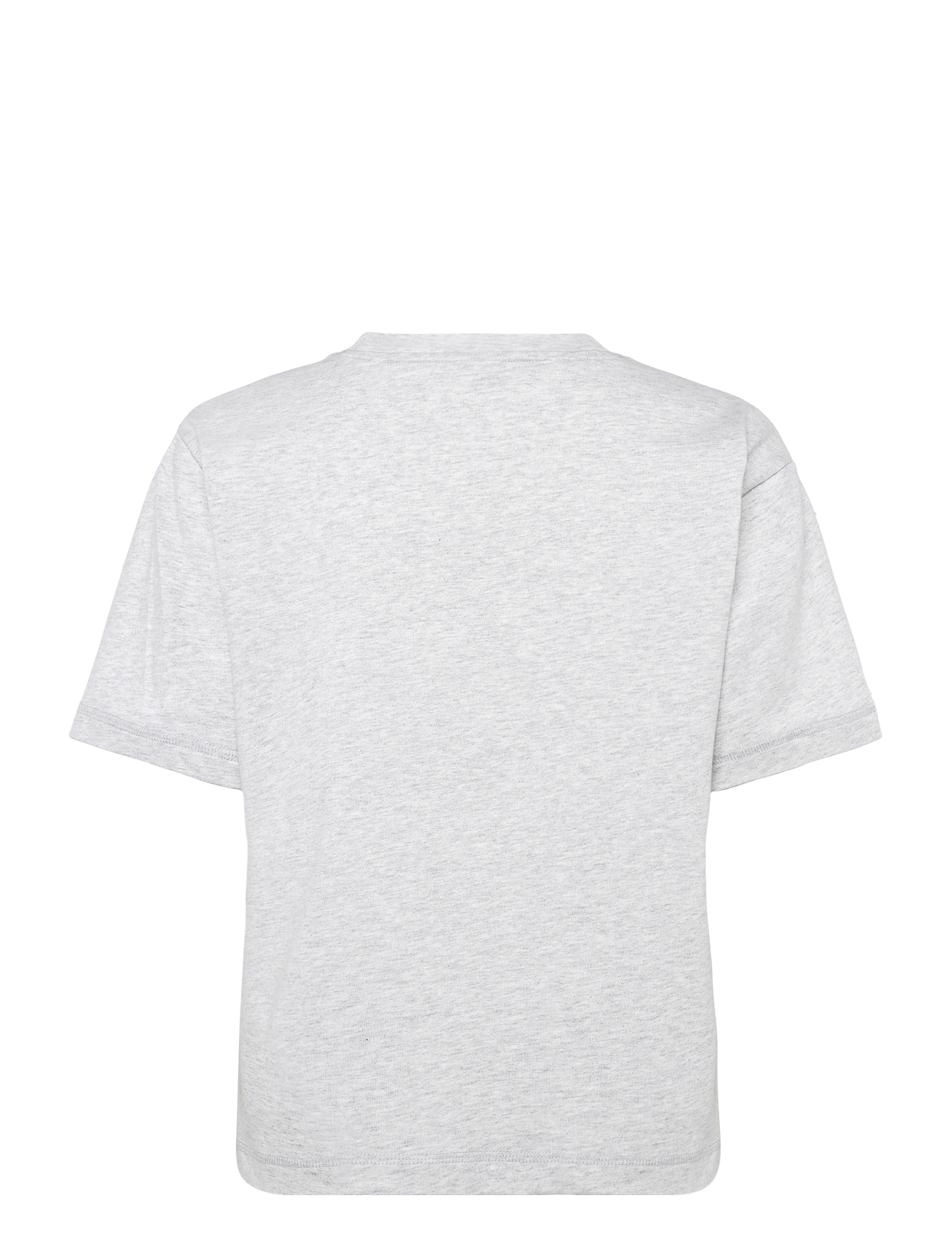 New Balance - Athletics Premium Logo Hip Length Relaxed T-Shirt - t-shirts - ash heather - 1