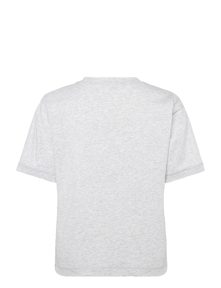 New Balance - Athletics Premium Logo Hip Length Relaxed T-Shirt - t-shirts - ash heather - 1