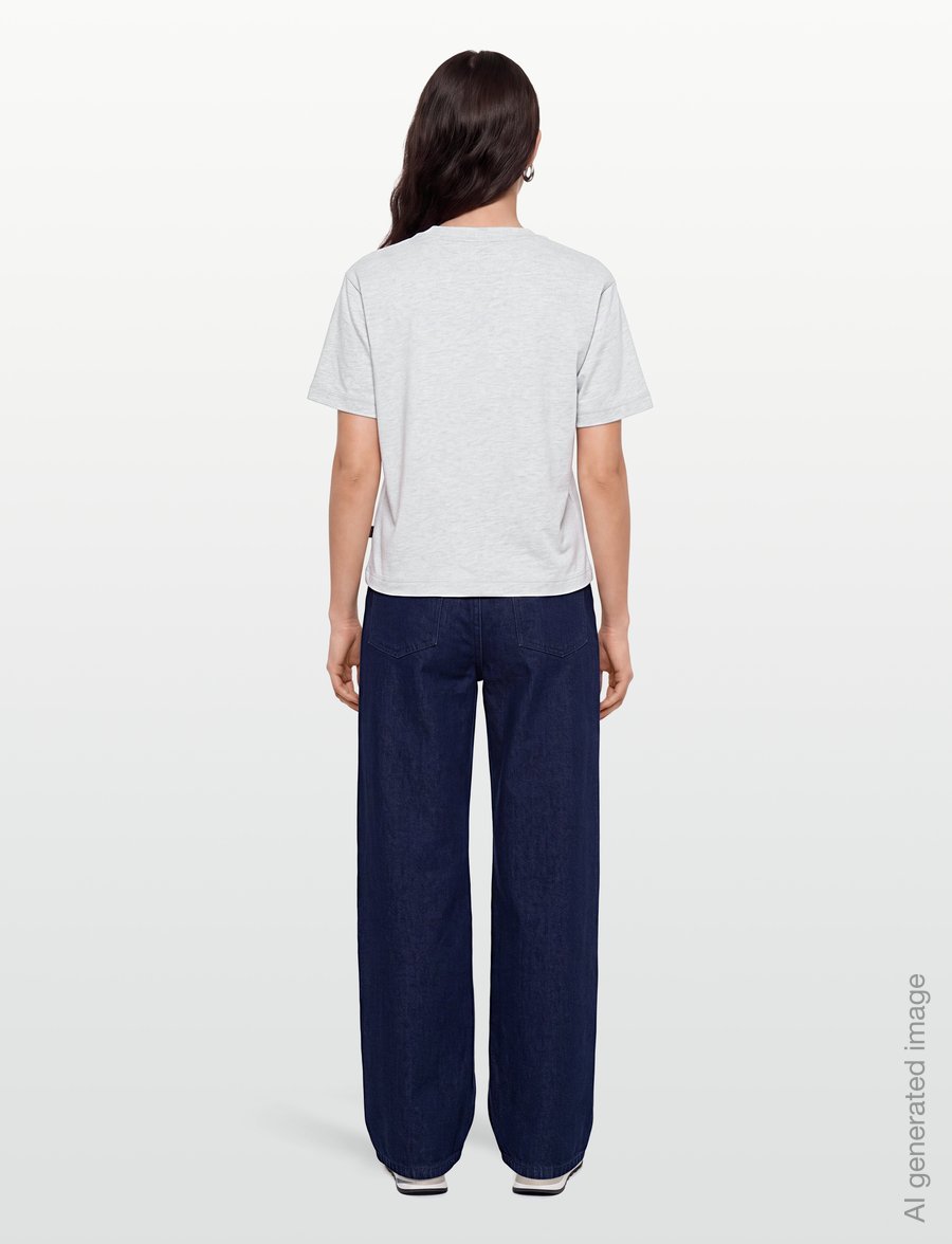 New Balance - Athletics Premium Logo Hip Length Relaxed T-Shirt - t-shirts - ash heather - 4