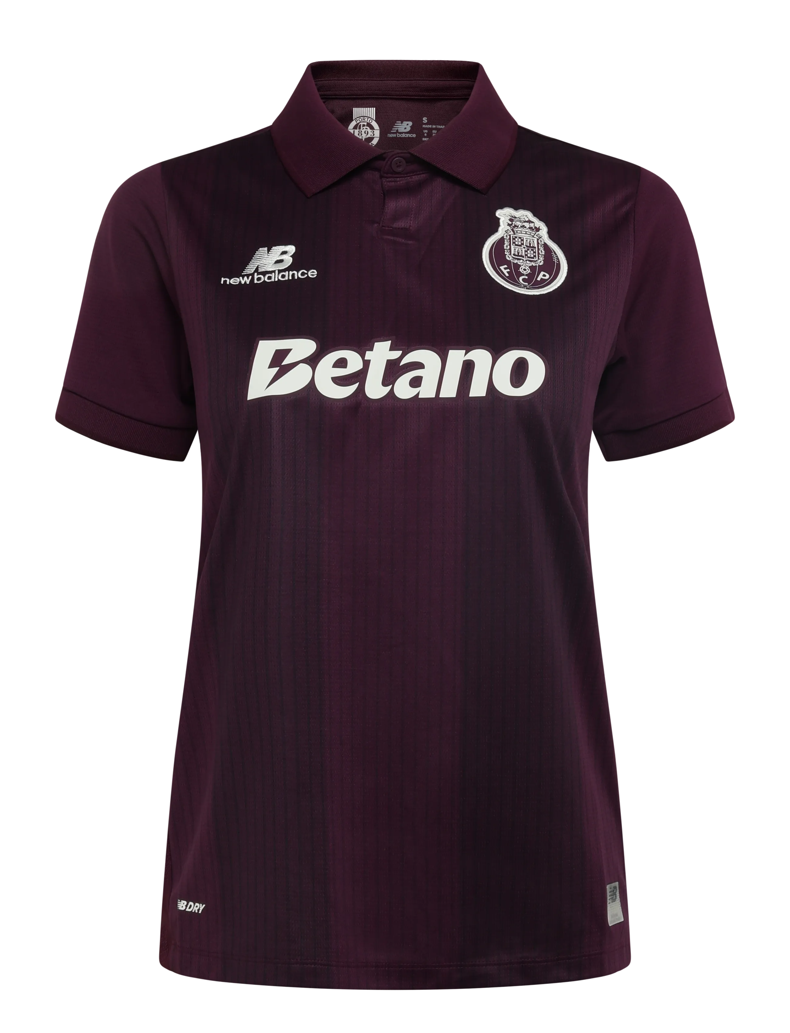 New Balance Fc Porto 26/27 Away Womens Short Sleeve Jersey, XL, Burgundy, Sports Overdele & T-shirts > Sport Football Shirts, Dame