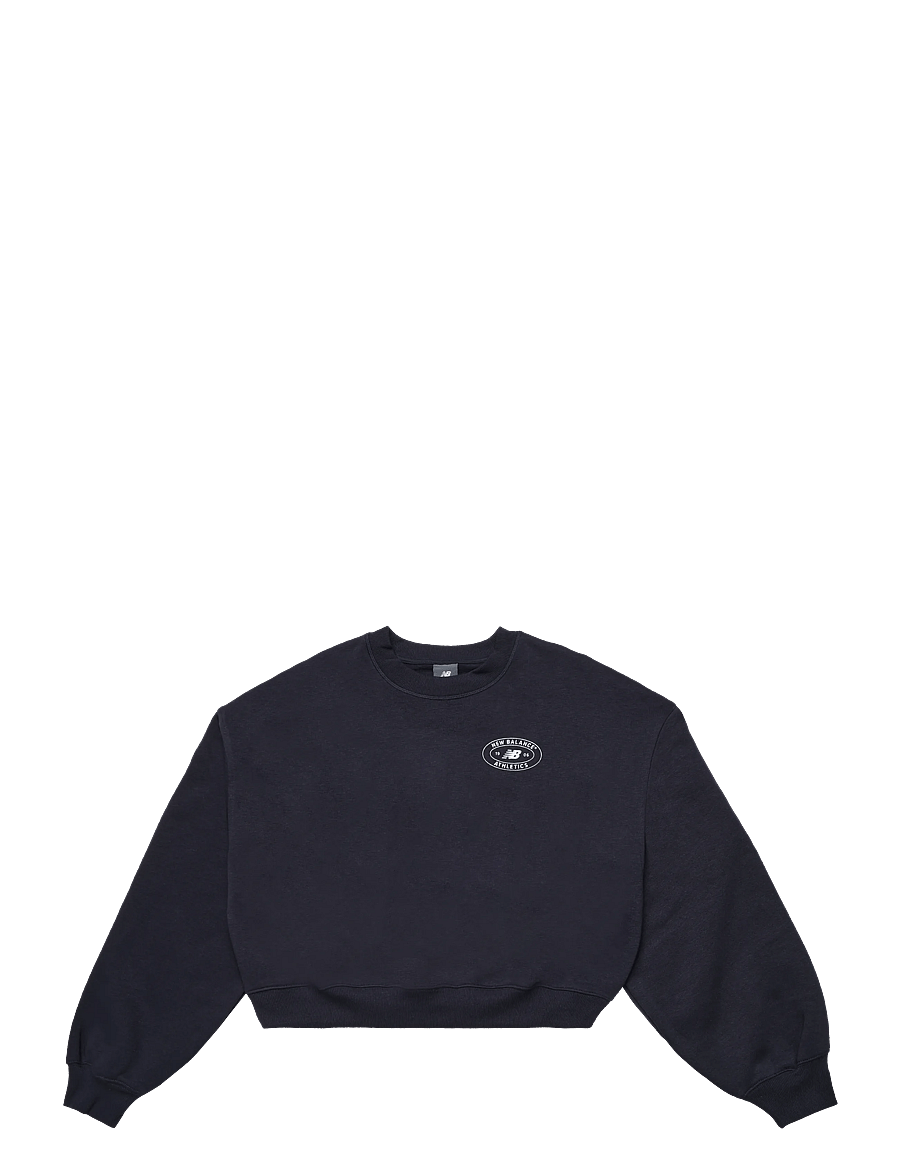 New Balance - Reimagined Fleece Crew - sweatshirts - dark night - 0