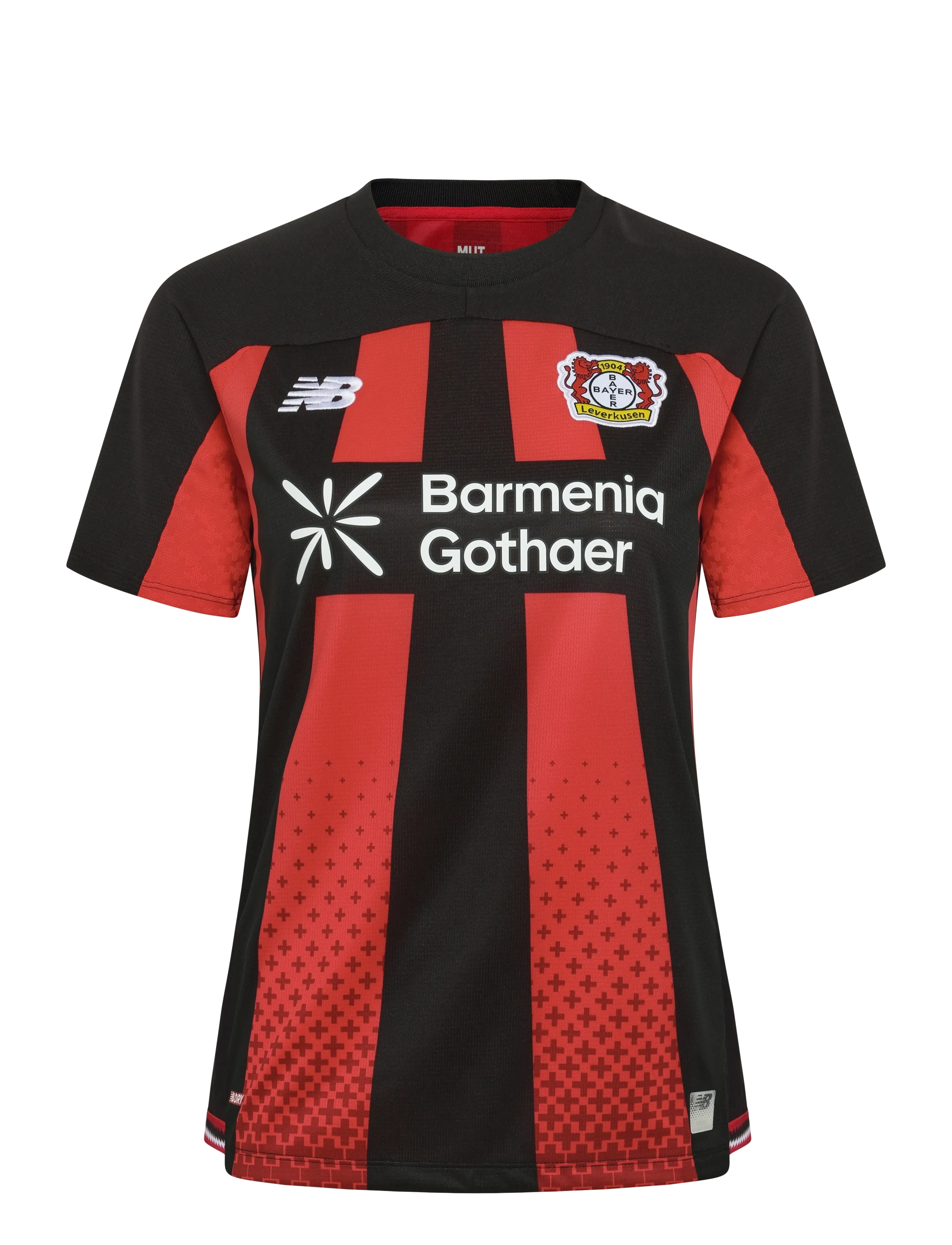 New Balance Bayer 04 Leverkusen 26/27 Home Womens Short Sleeve Jersey, XL, Sports Oberteile & T-shirts, Schwarz - Sport Football Shirts, Frauen
