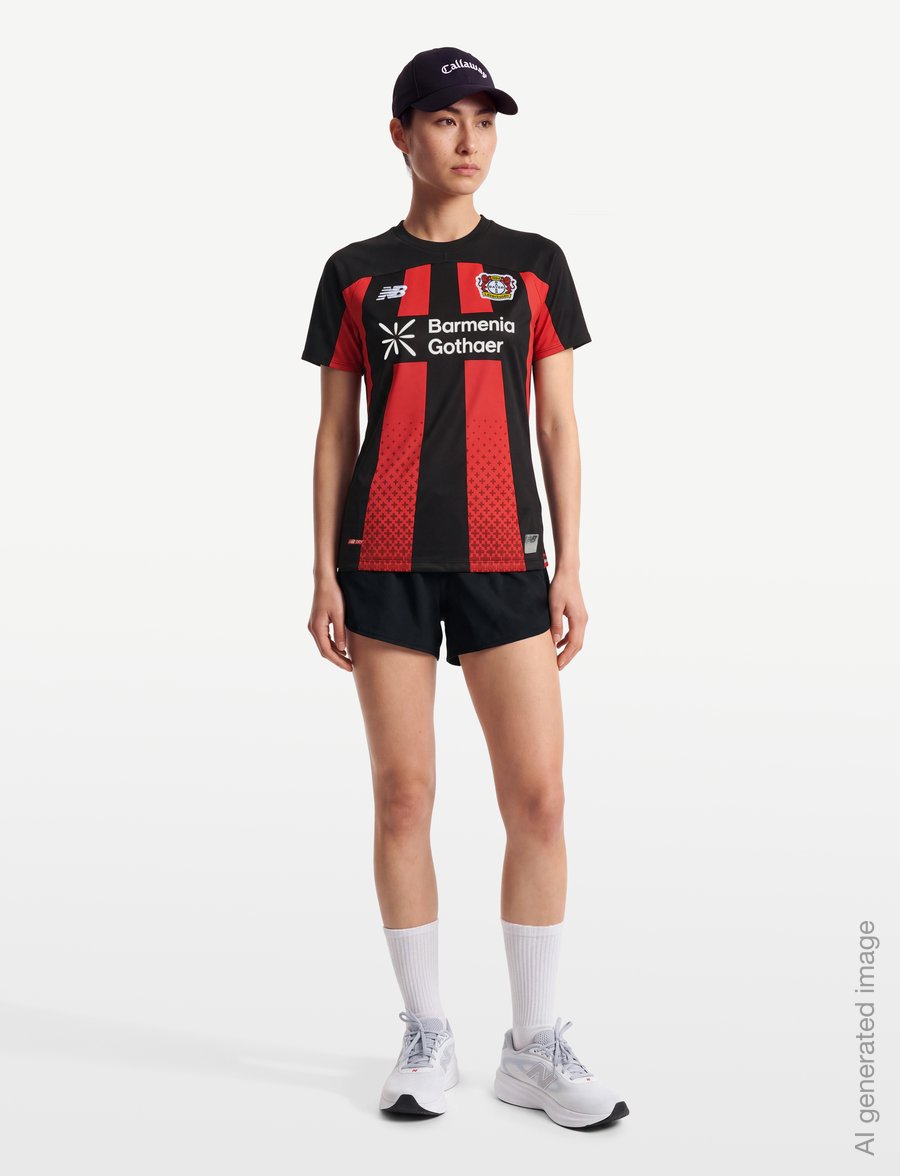 New Balance - Bayer 04 Leverkusen 26/27 Home Womens Short Sleeve Jersey - fußballoberteile - home - 0