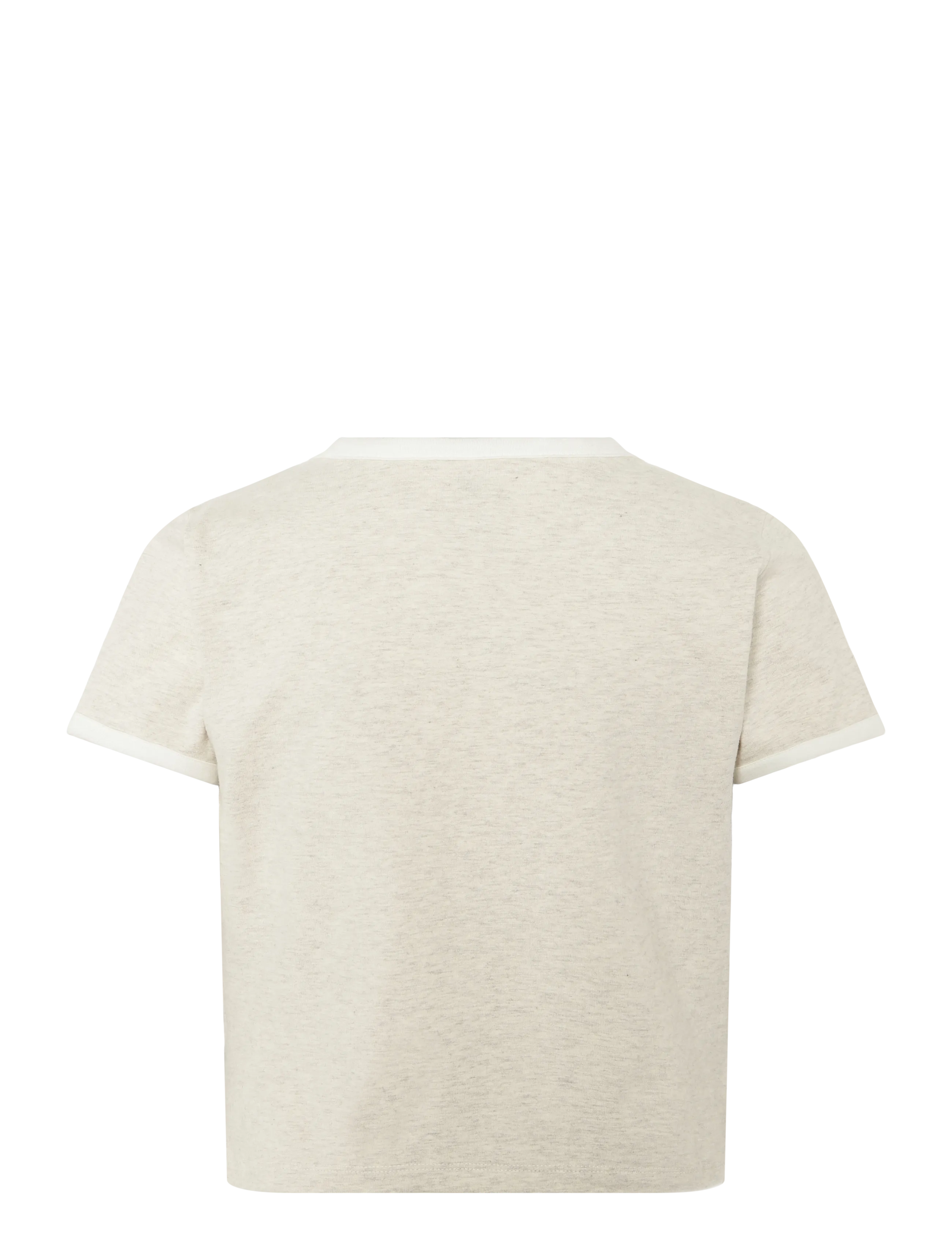 New Balance - Trackside Ringer T-Shirt - t-shirts - linen heather - 1